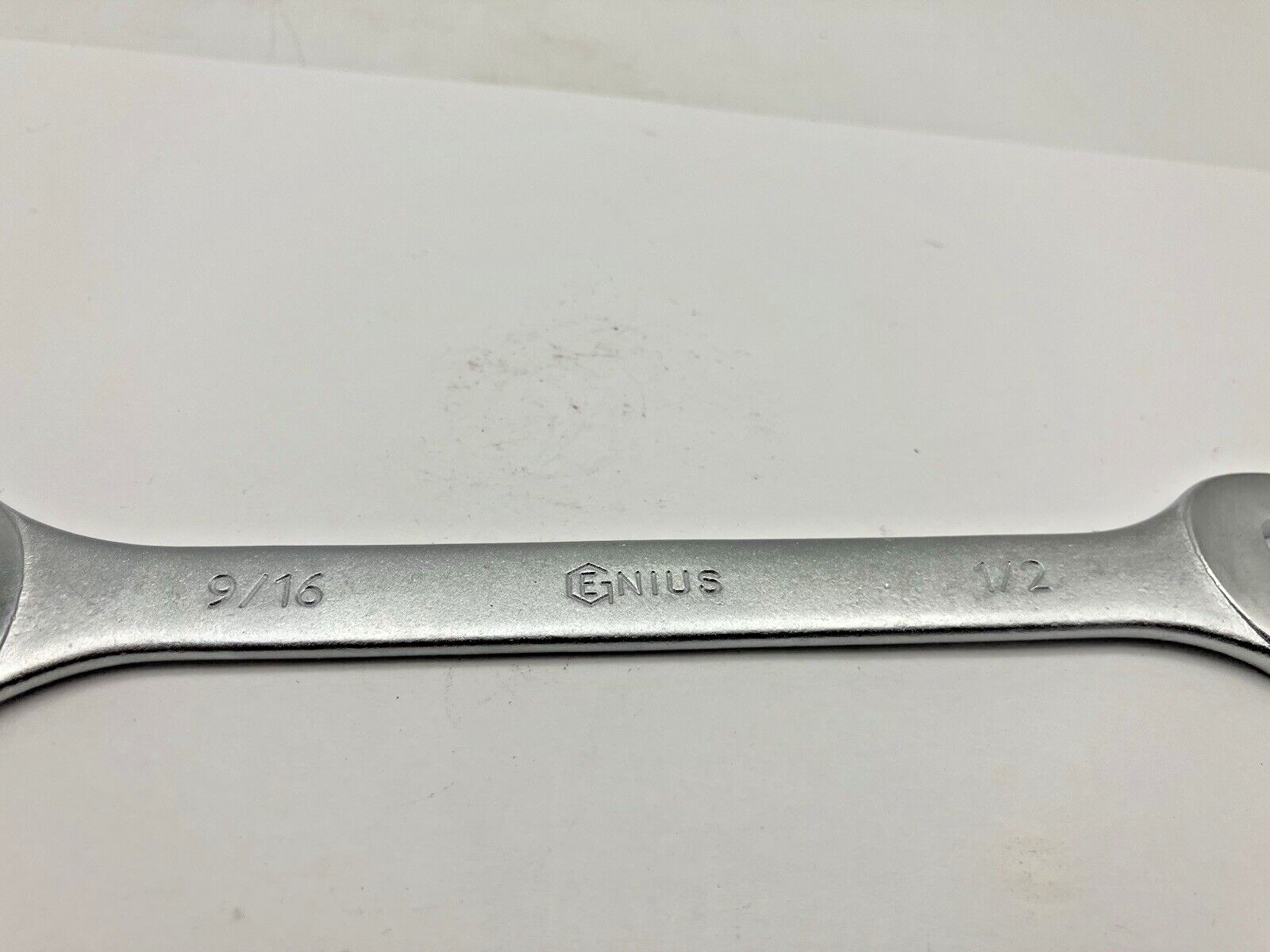 Genius Tools 1/2 x 9/16″ Open End Wrench 771618