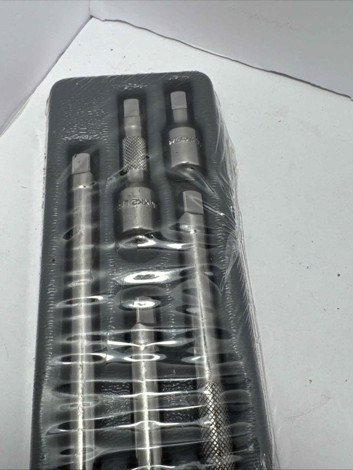Snap-on Tools USA NEW 6pc 1/4″ Drive Knurled Chrome Socket Extension Set 106BTMX