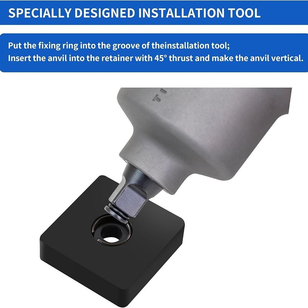 1/2inch and 3/8inch Retaining Clip with O- for Electric or Pneumatic