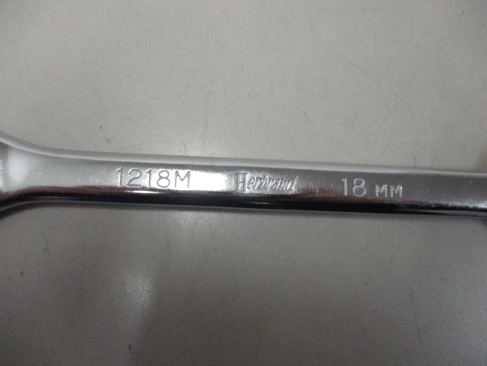 Herbrand 1218M 12 Point 18mm Combination Wrench 7-1/2″ Long