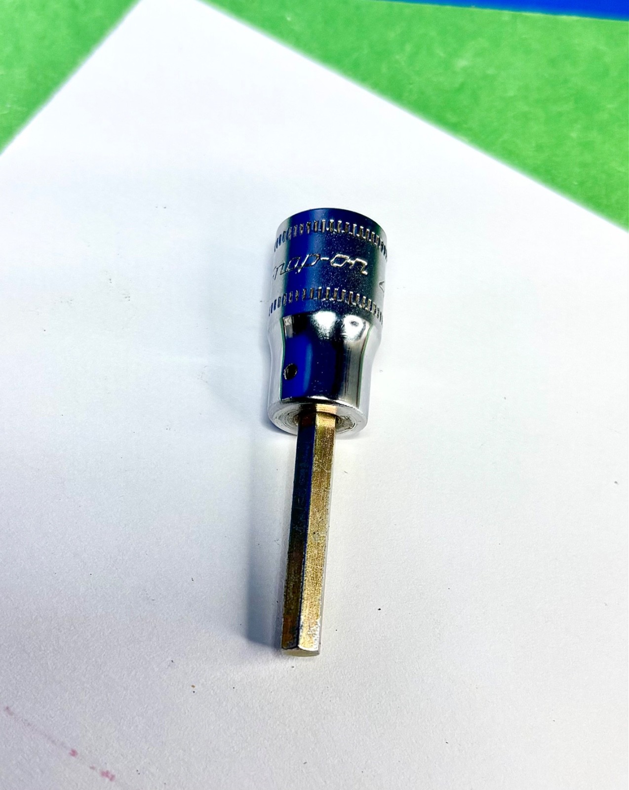 Snap-On Tools Metric 1/4″ Drive 4MM Standard Hex Bit Socket Driver TMAM4