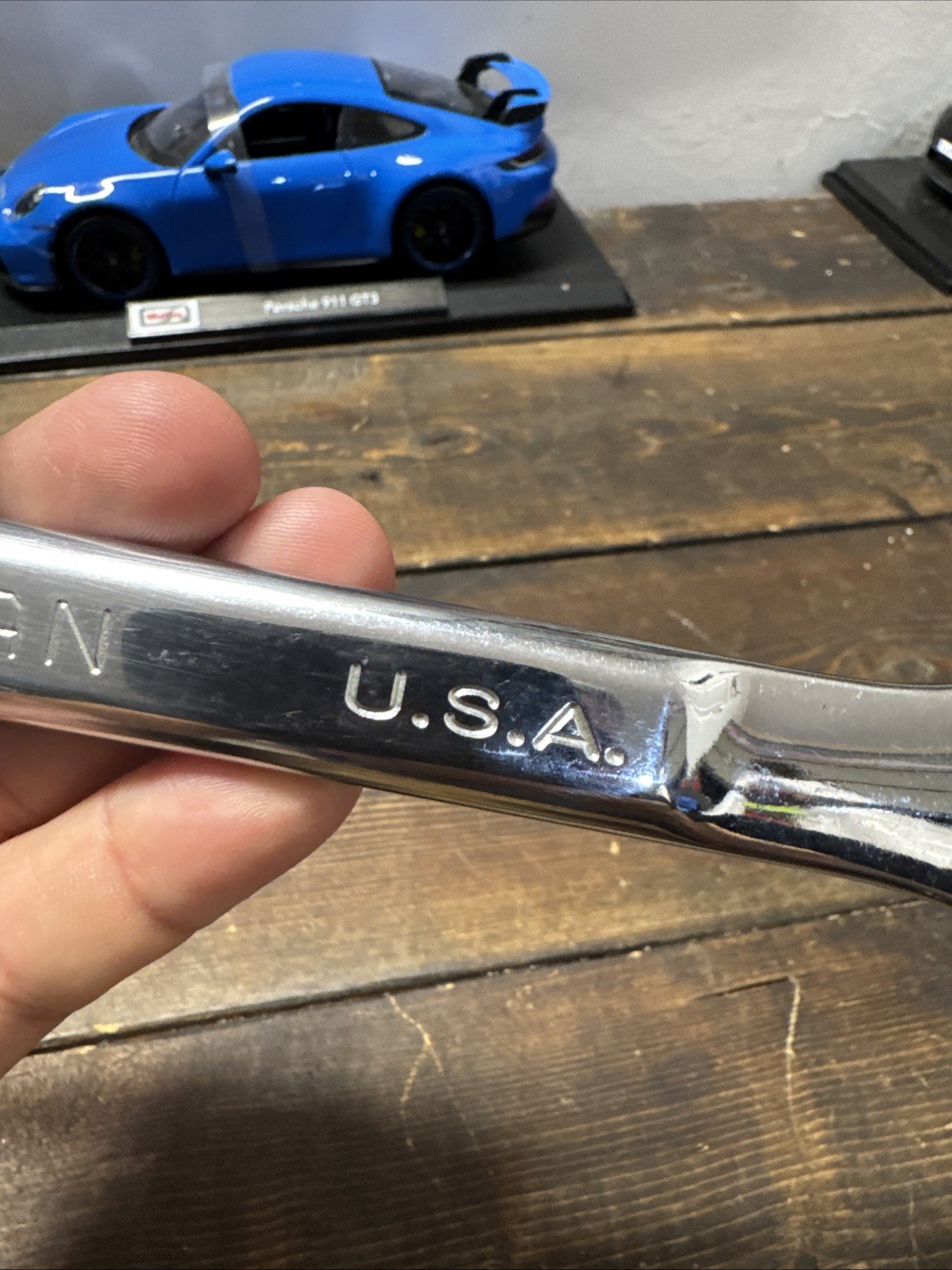 Sears Craftsman Professional Full Polish 13/16″ Wrench 42240 USA Raised Panel