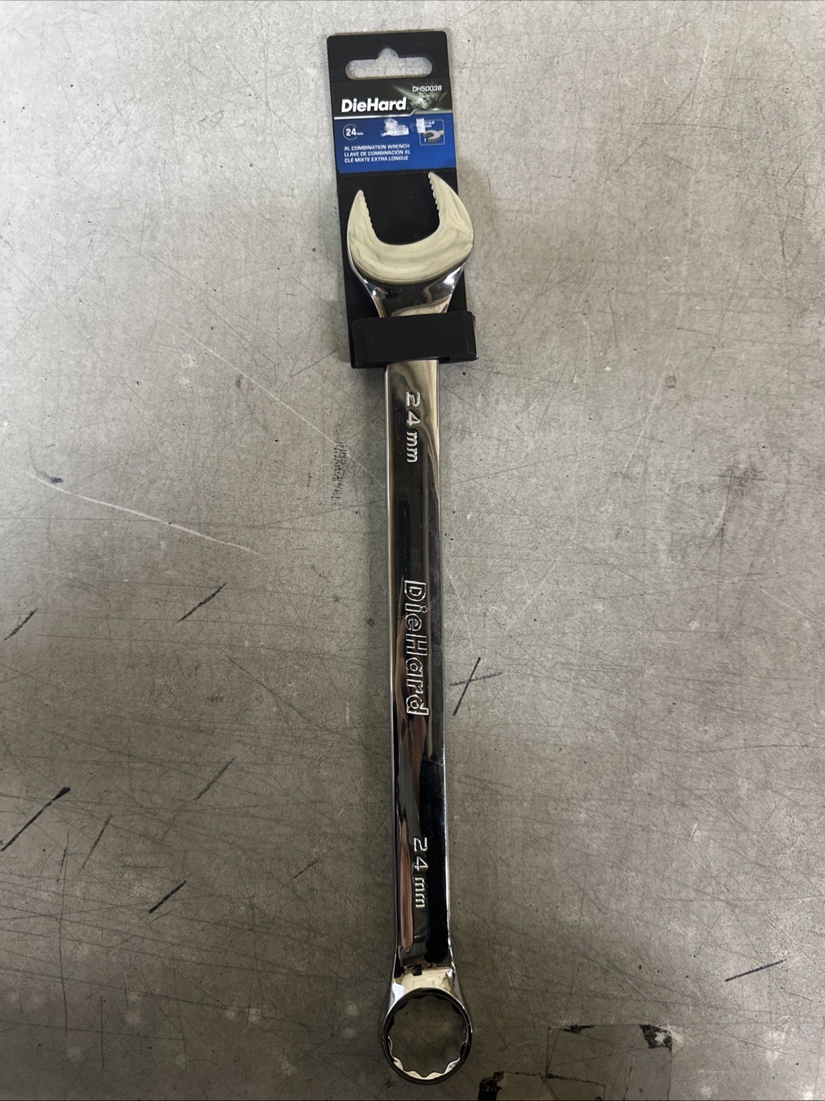 NEW DieHard XL Combination Wrench 24mm PN: DH50038