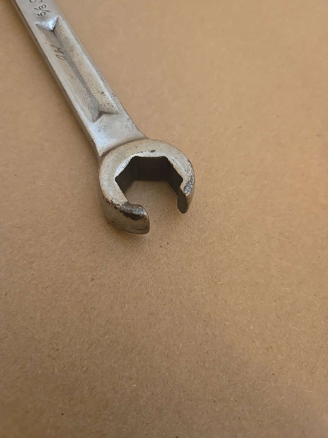 Snap On 5/8″-11/16″ 6PT SAE Chrome Flare Nut End Wrench USA RXH2022S