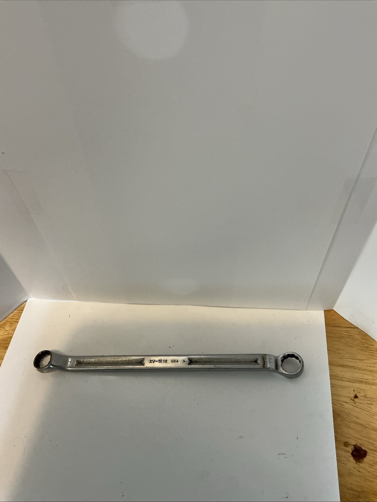 Snap On 12 Pt Box End Offset Wrench 1/2 X 9/16 Model XV1618