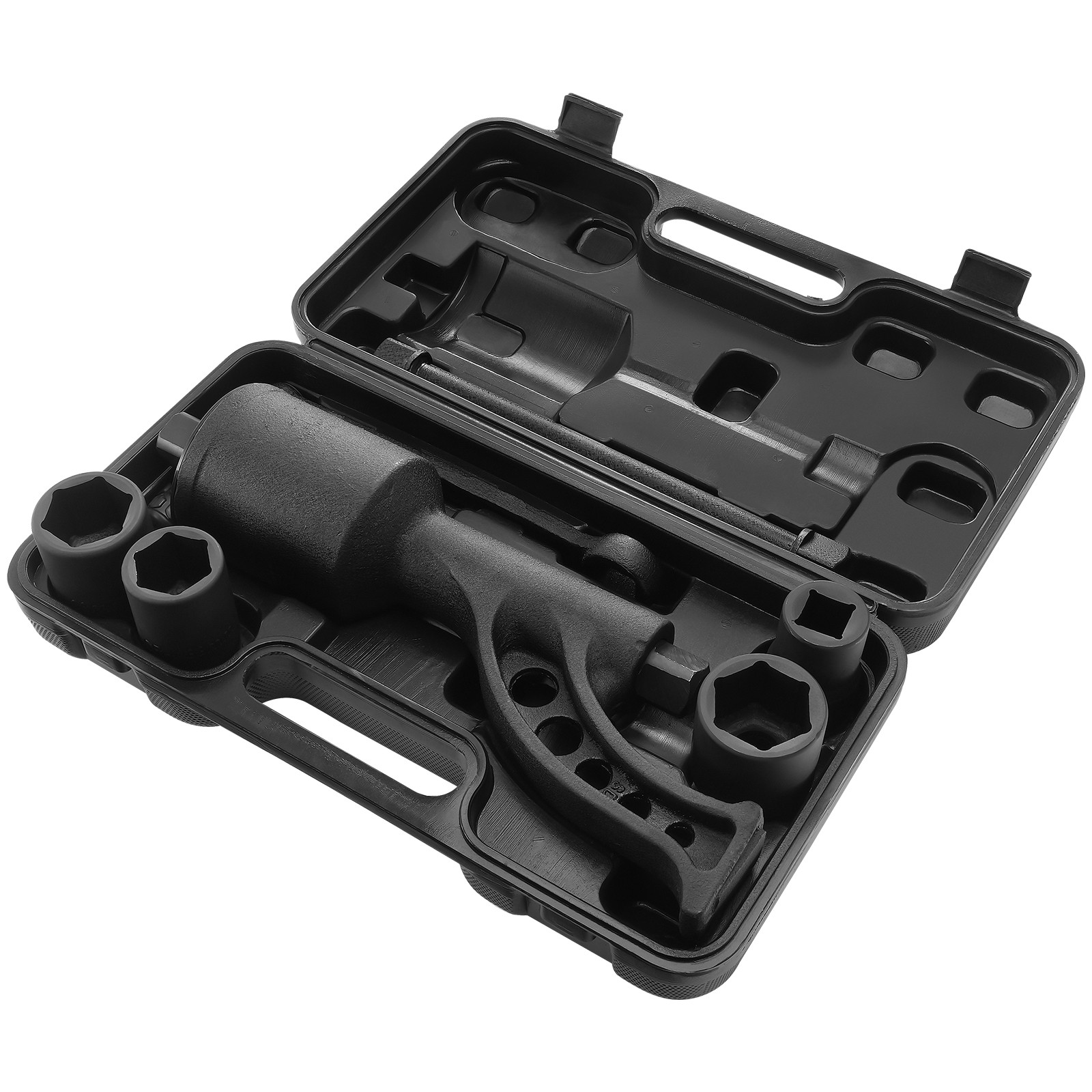 Torque Multiplier Set 1:64 Wrench Lug Nut Labor Saving Lugnuts with 4 Sockets