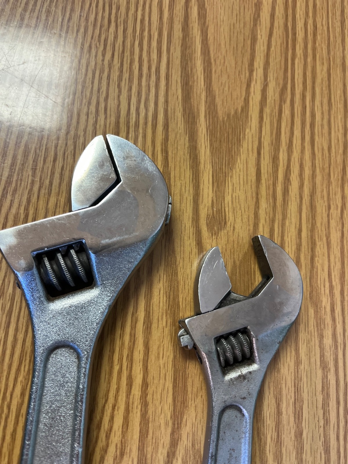 MAC TOOLS – TWO ADJUSTABLE WRENCHS 10″ AND 12″ – LOC#172