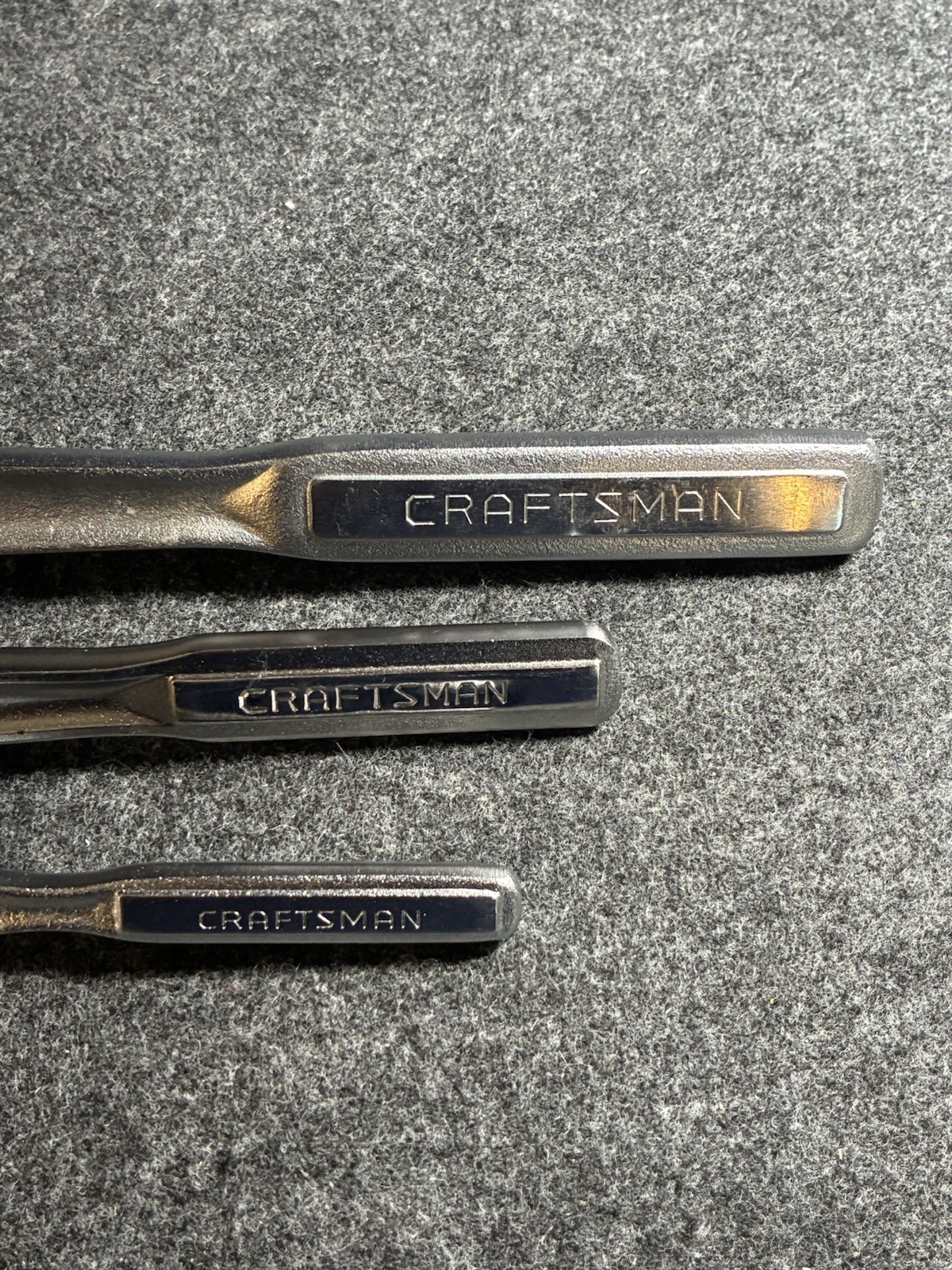 CRAFTSMAN *USA* 1/4″, 3/8″, & 1/2″ DRIVE 3-PIECE RATCHET SET 44807, 44811, 44809
