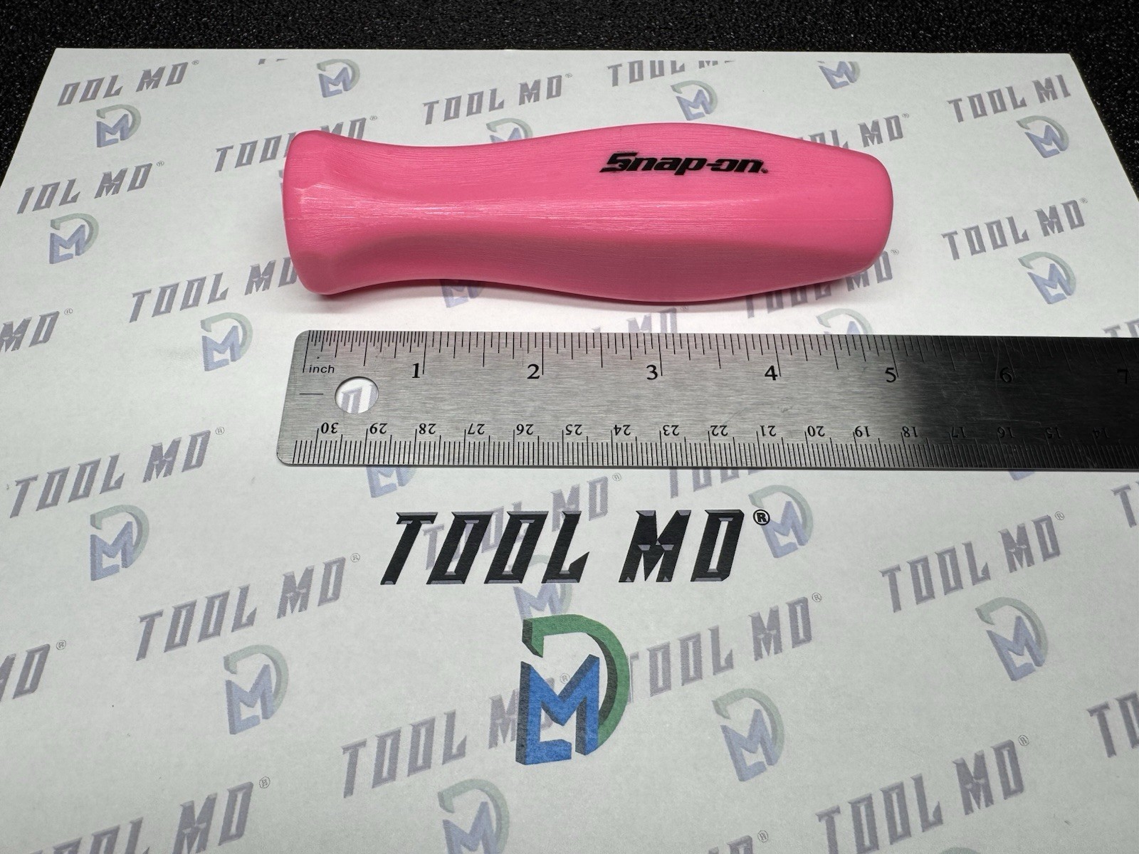 Snap-on Tools DISCONTINUED 1/2″ Drive HOT PINK Hard Grip Ratchet Handle SHLFD80A