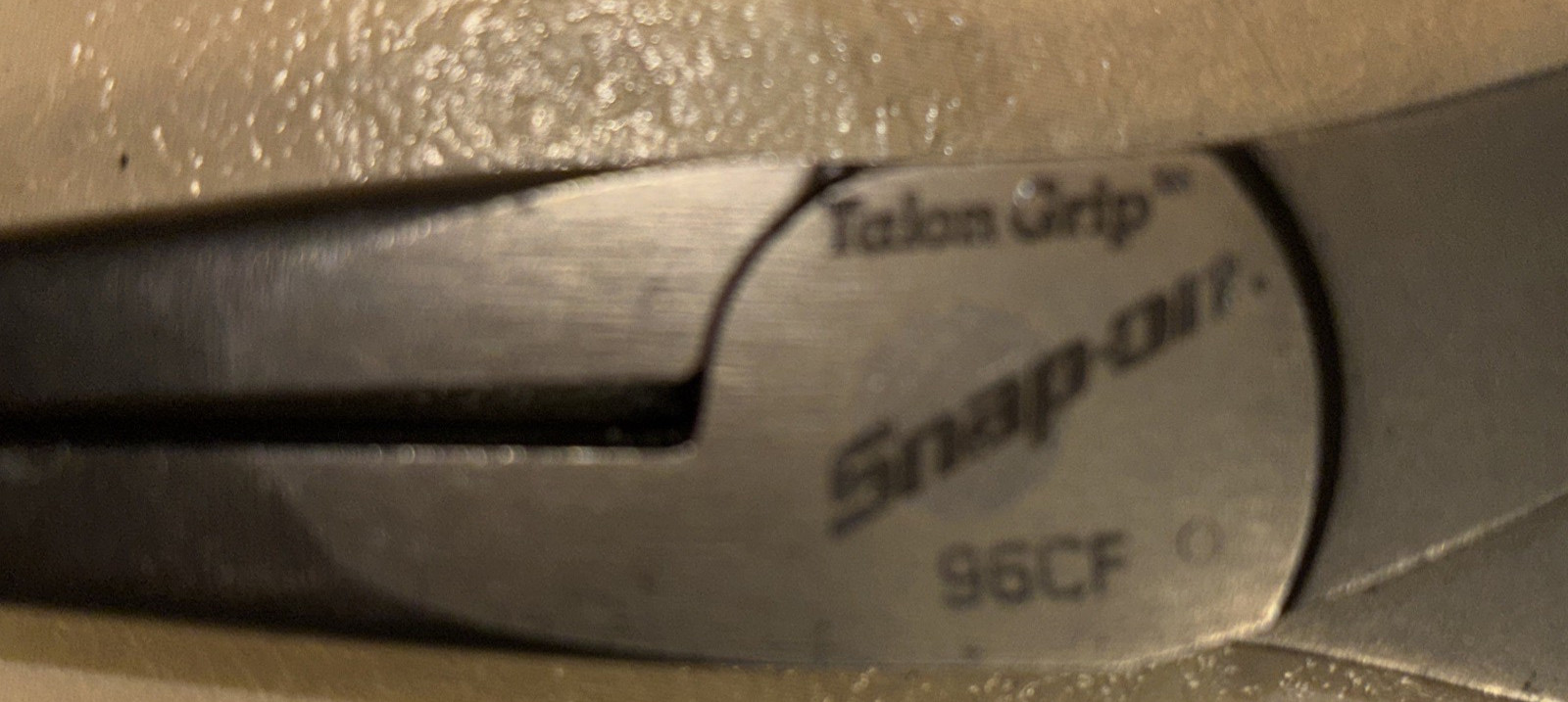 Snap-On 96ACF Talon Grip Red Needle Nose Pliers