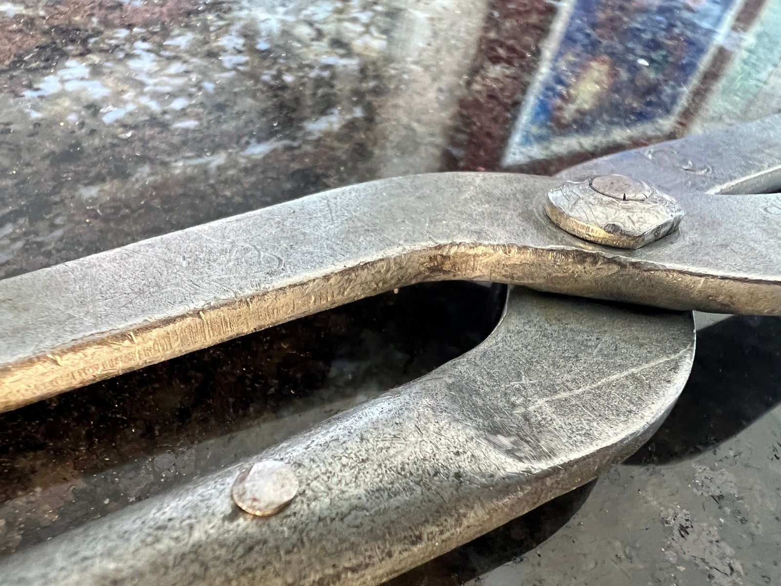 Vintage 131 Z not 131A Snap On USA Brake Spring Pliers Hook End damaged