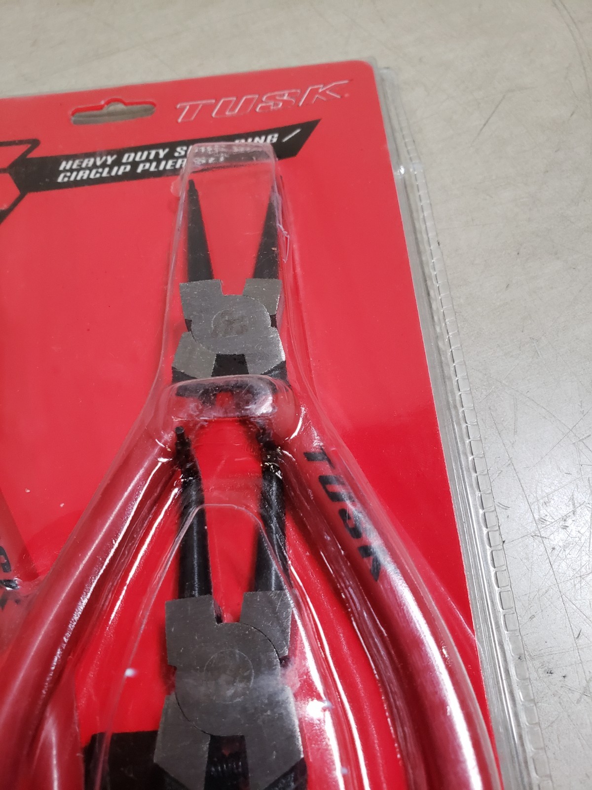 Tusk BGCP4PCS Heavy Duty Snap Ring/Circlip Plier Set