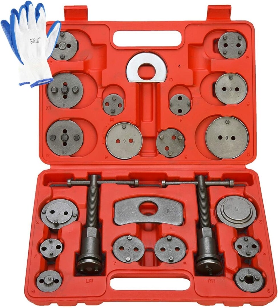 24PCS Universal Kit de Herramienta Para Frenos Piston de Frenos Auto Carro