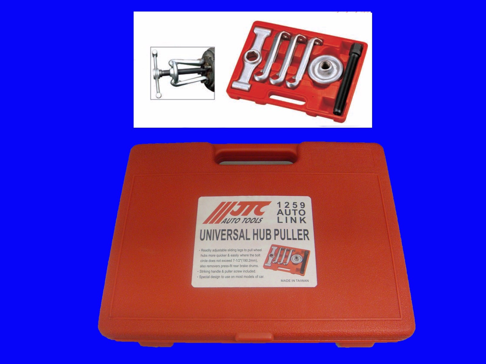 JTC UNIVERSAL HUB PULLER BY JTC TOOLS #1259