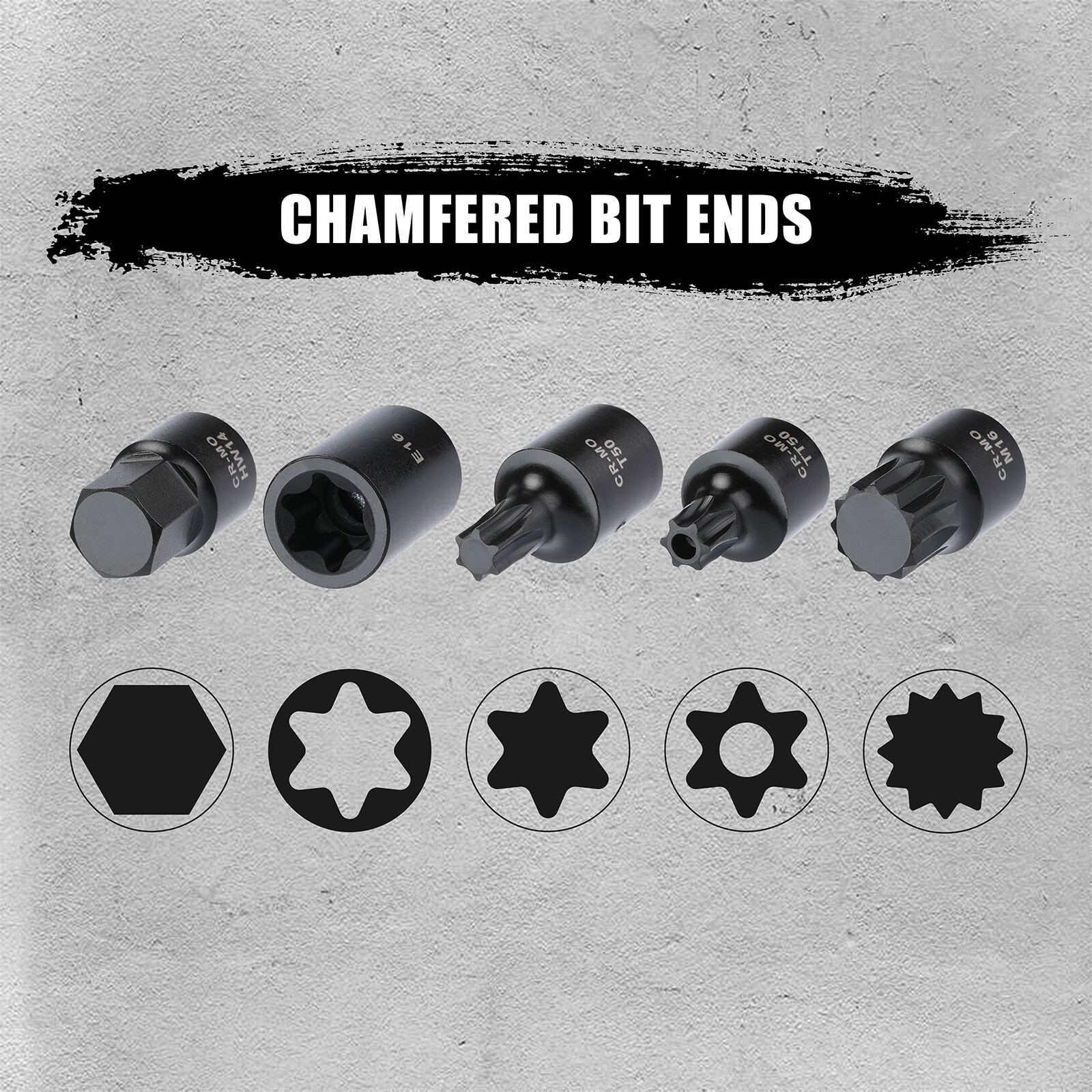 84 Pcs 3/8″ Dr. Master Hex Bit Impact Socket Set CR-MO SAE/Metric Impact Grade