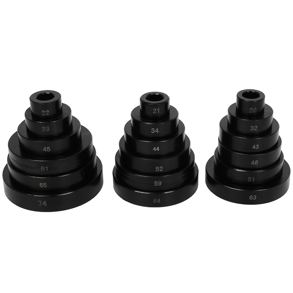 Custom Bushing Bearing Hydraulic Press 18-65mm 52Pc Bearing Seal Driver Tool kit