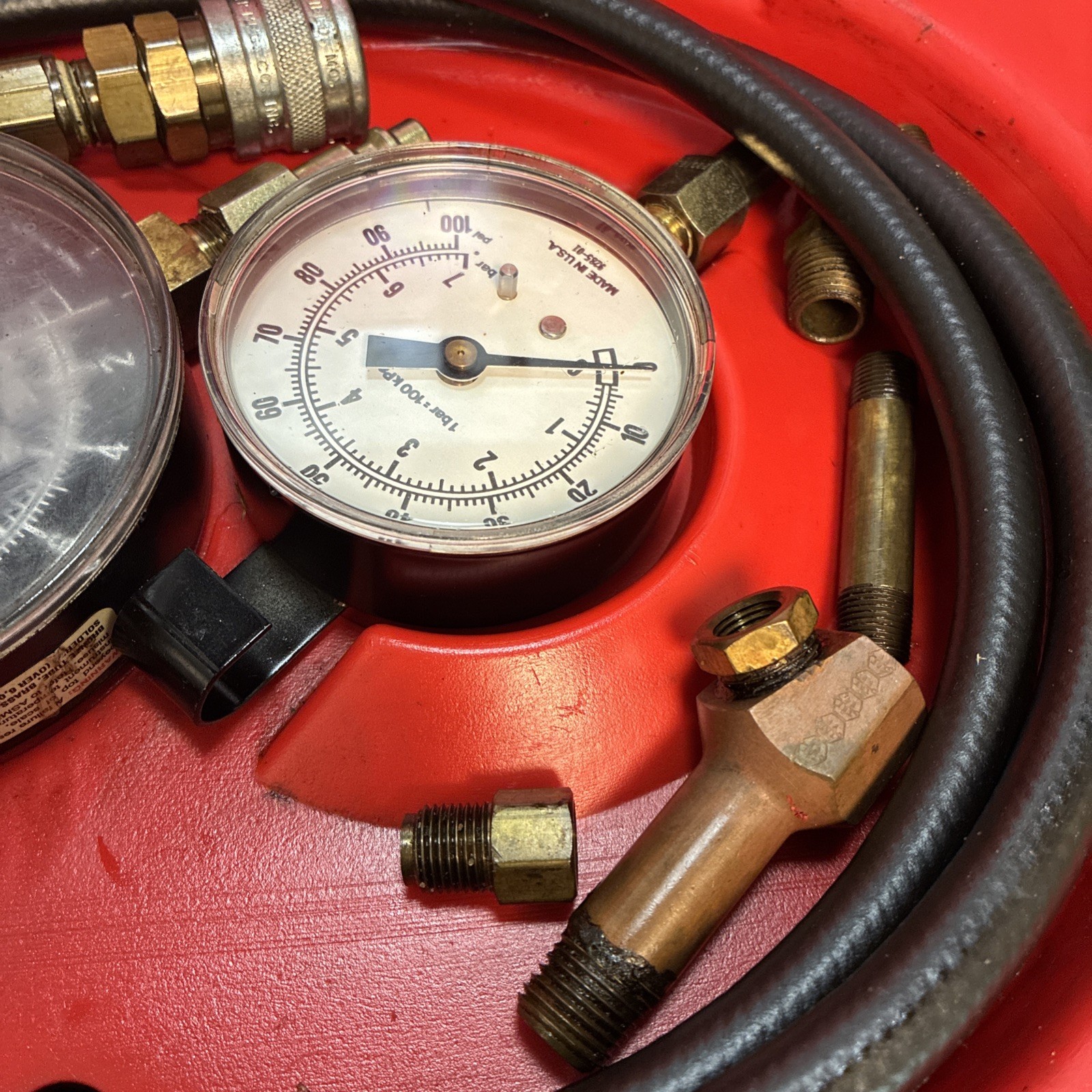 Matco Tools Transmission and Engine Oil Pressure Gauge Set Pre-owned ATG5K