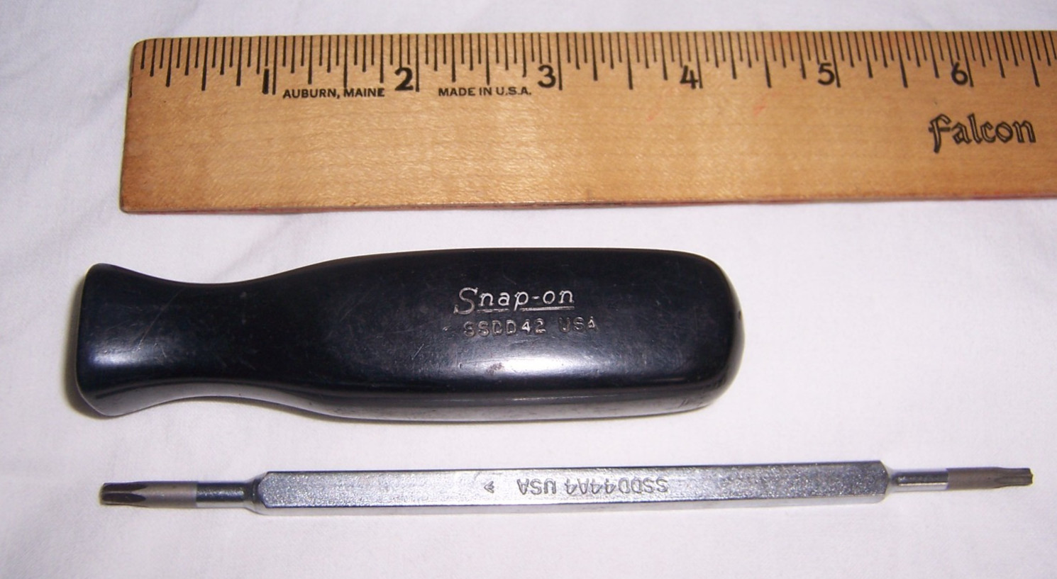 Snap-on SSDD42 Screwdriver With Interchangeable Blade SSDD44A4 Torx T15-T20