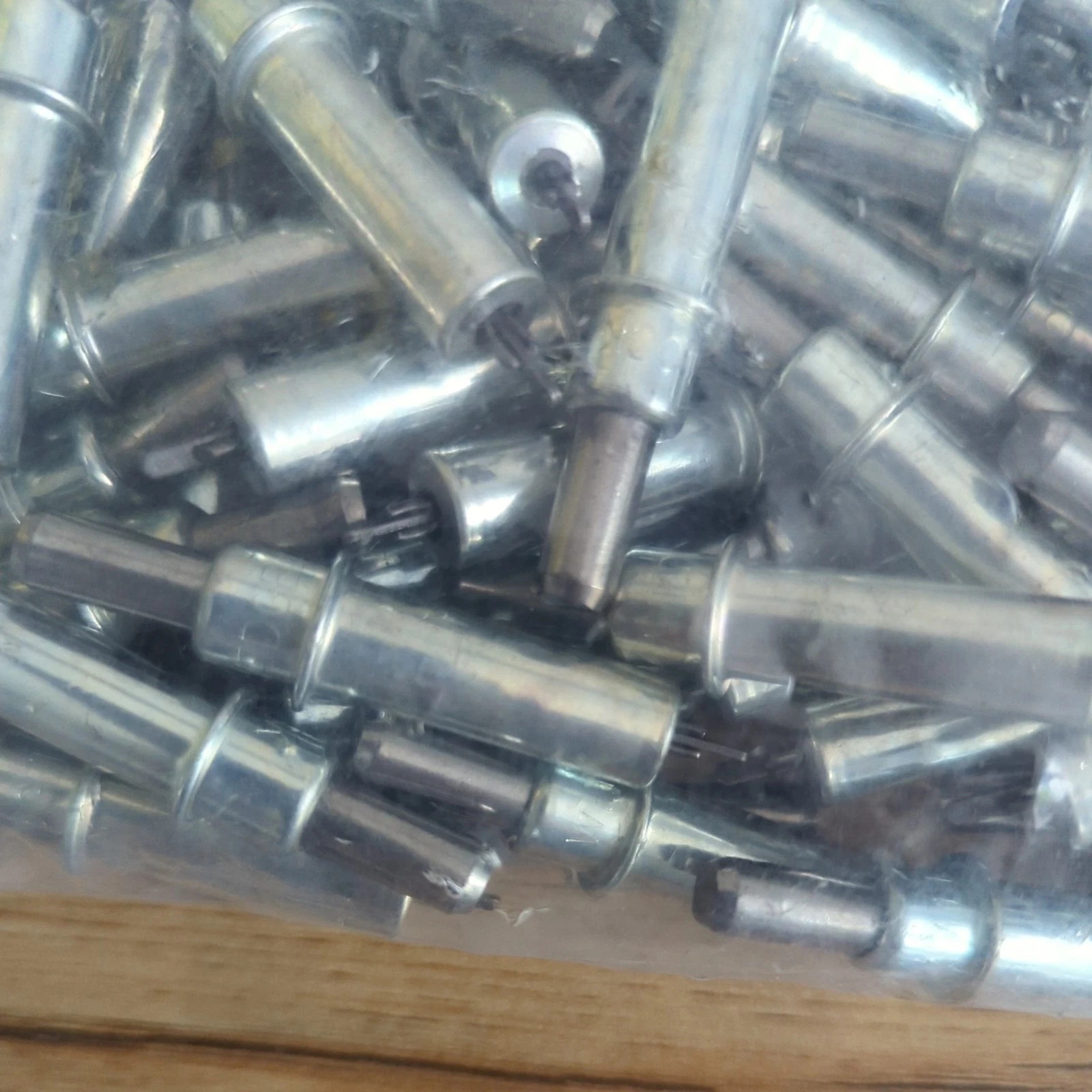 Temporary fasteners Clecko Skin Pins Sheet Metal Grips 3/32 Fasteners 50 pcs