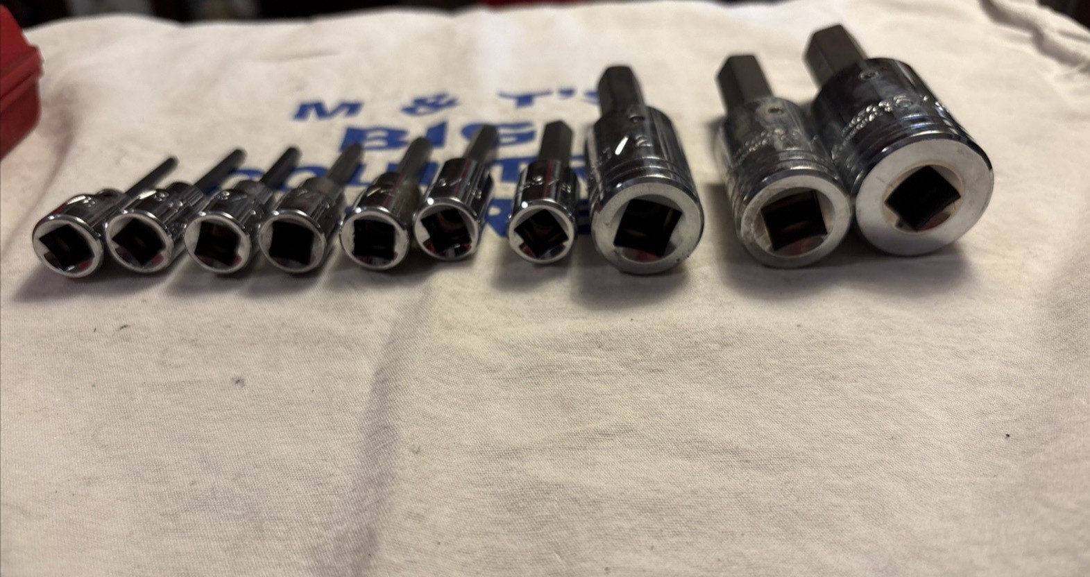 Proto Professional 1/2″ & 3/8″ Drive 10pc SAE Hex Bit Socket Set