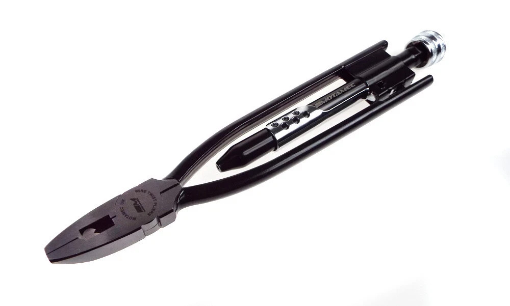 Motamec 9 Inch Safety Lock Wire Twisting Pliers & 0.81mm Lock Wire Set