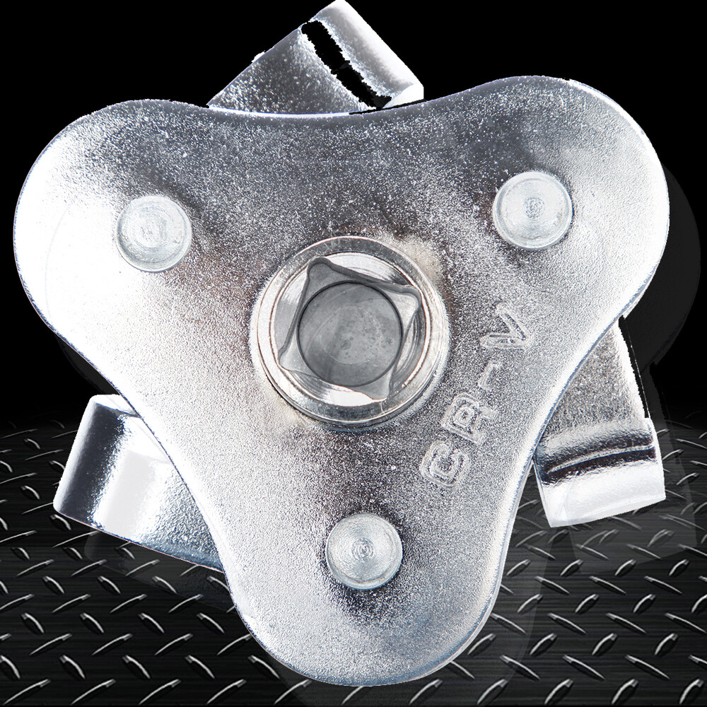 Oil Filter Wrench Remover Tool Adjustable Two Way Socket 1/2 & 3/8 3 Jaw Drive
