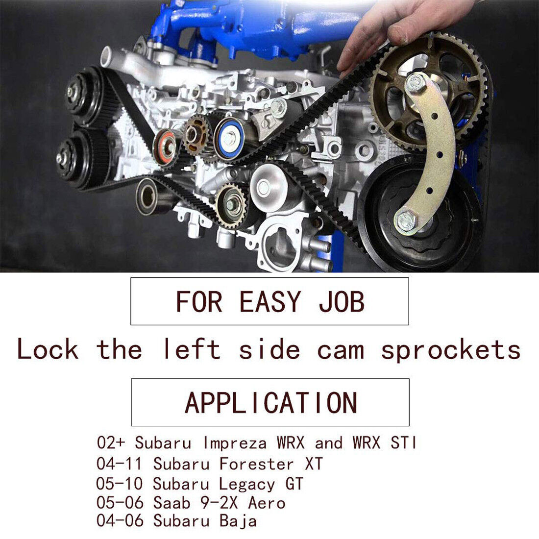 Cam Gear Lock Service Tool For DOHC SUBARU Engine WRX STI FXT LGT OBXT Saab 9-2X