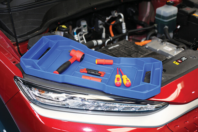 Laser 8045 Large Rubber Tool Tray 538 x 295 x 35mm