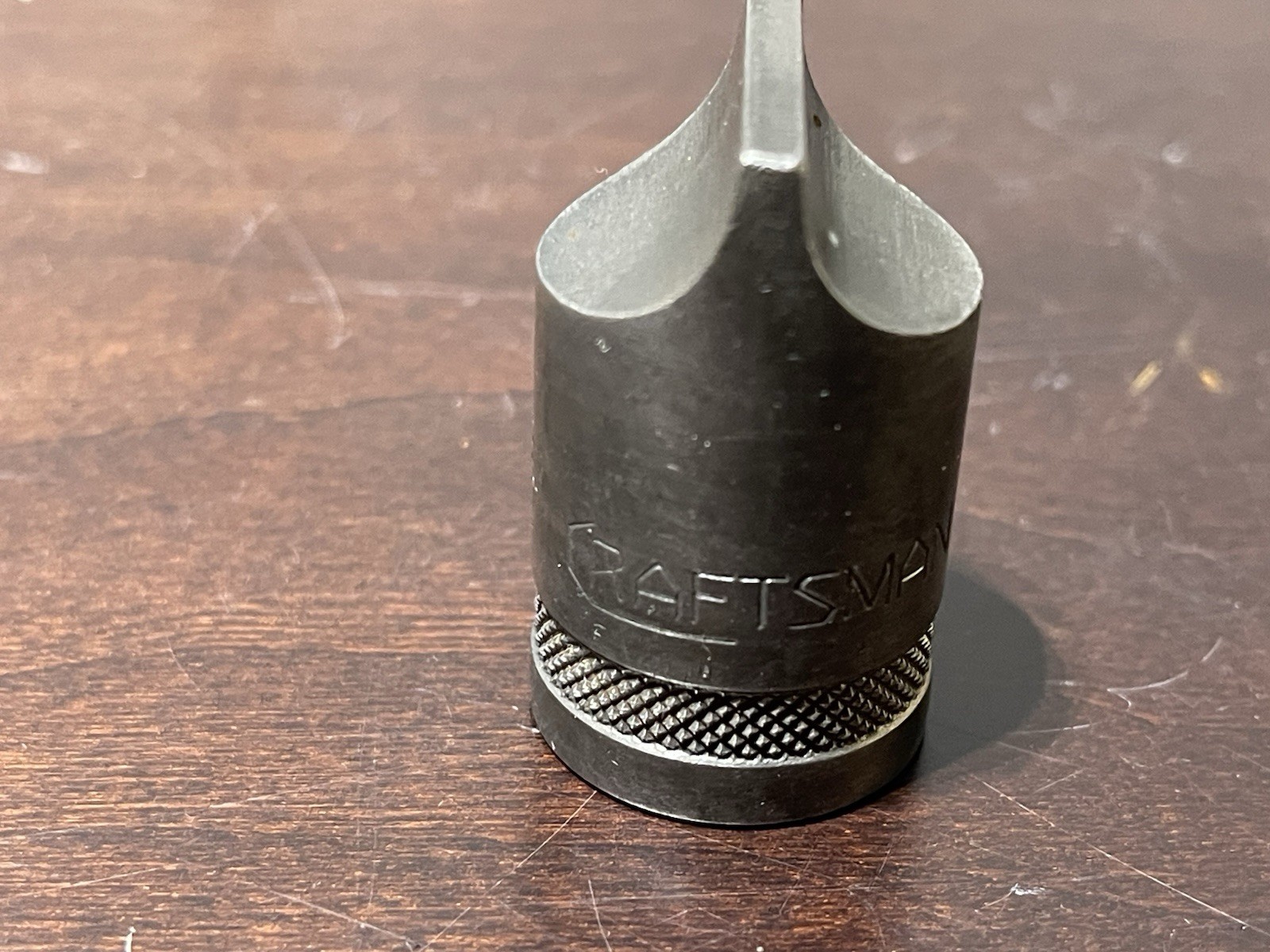 Craftsman Drag Link Socket 1/2″ Drive Circle H Series Knurled VTG