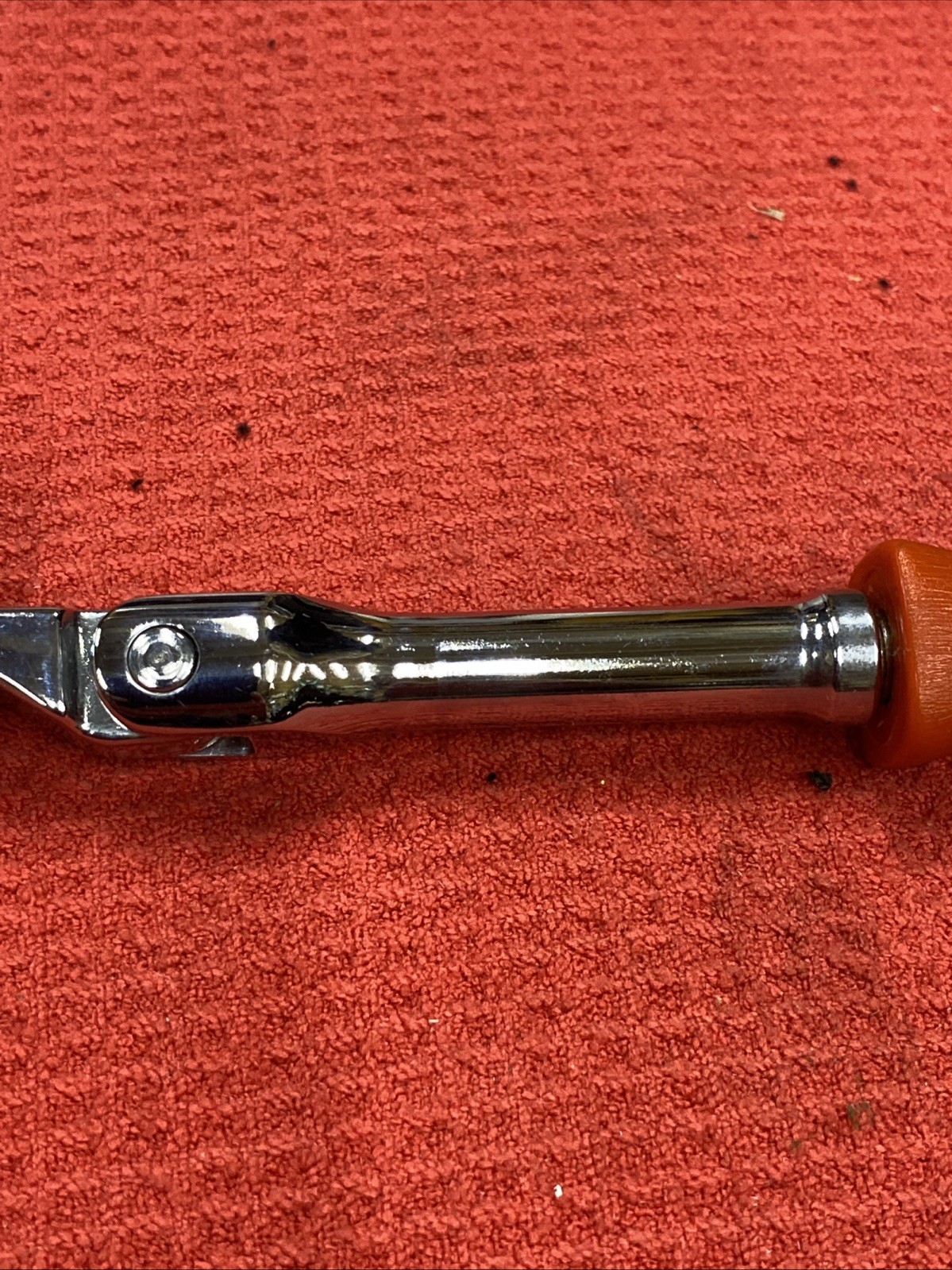 PROTO Tools USA 5267FL (Rare) Indexing Locking Flex Head Red Ratchet, 3/8” Drive