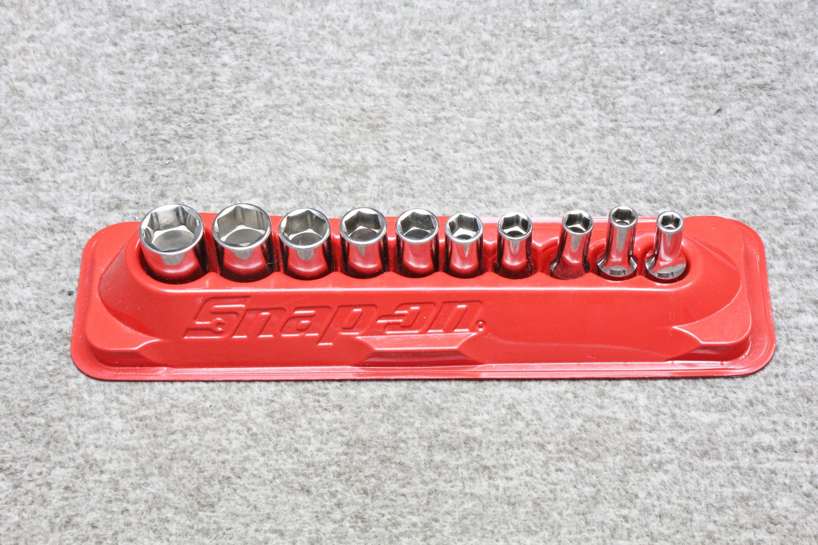 Snap on 110TMSY 10 Piece 1/4″ Drive Semi-Deep SAE Socket Set 3/16″ – 9/16″