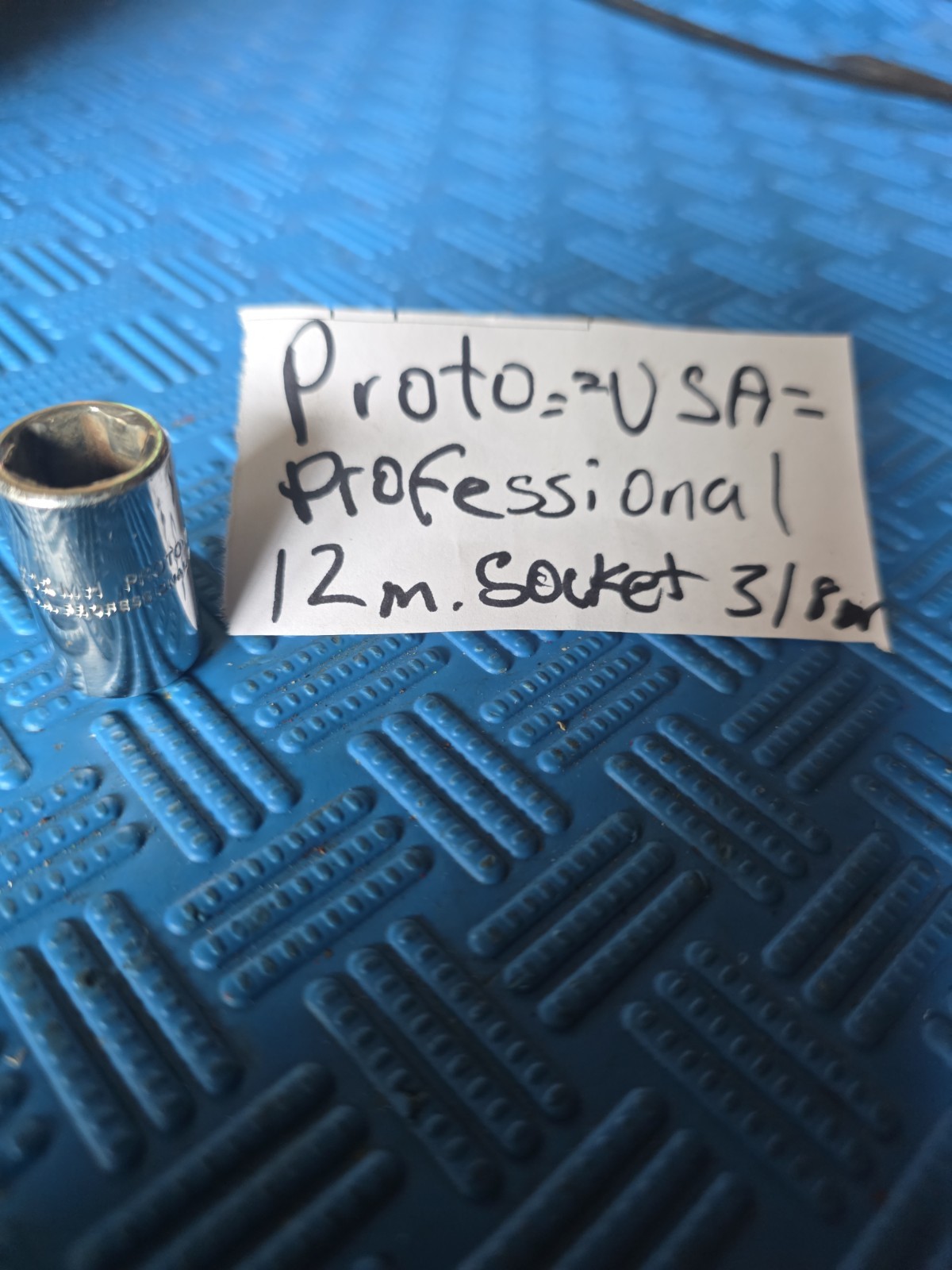 PROTO Professional 12mm SOCKET Shallow 12mm Socket 3/8dr *USA*