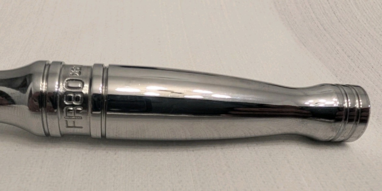NEW Snapon 3/8” Drive FR80 Quick Release Standard Handle Chrome Ratchet