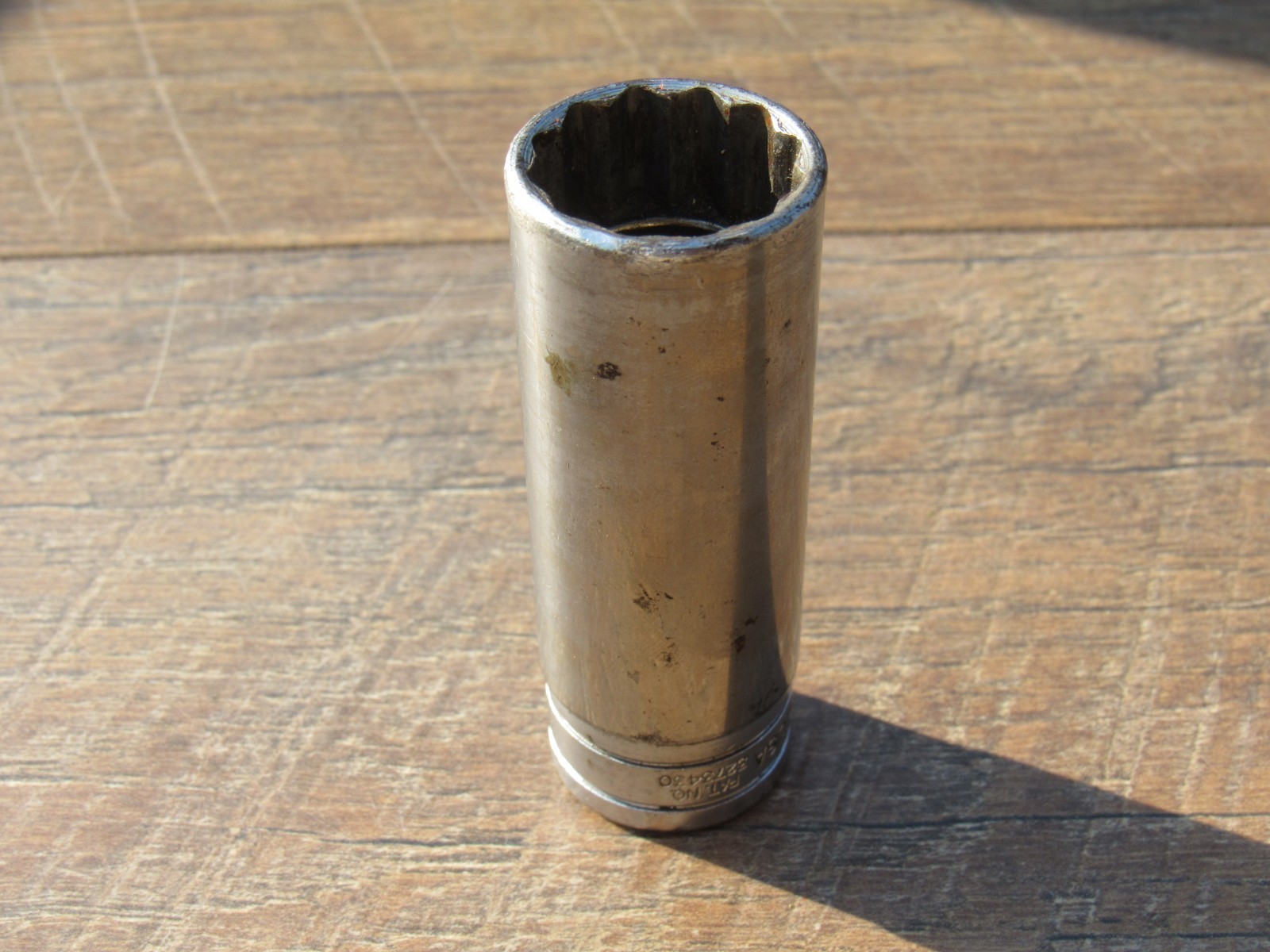 SNAP ON 7/8″ S281 1/2″ DRIVE SAE 12 POINT DEEP CHROME SOCKET UNDERLINE S 281 7/8