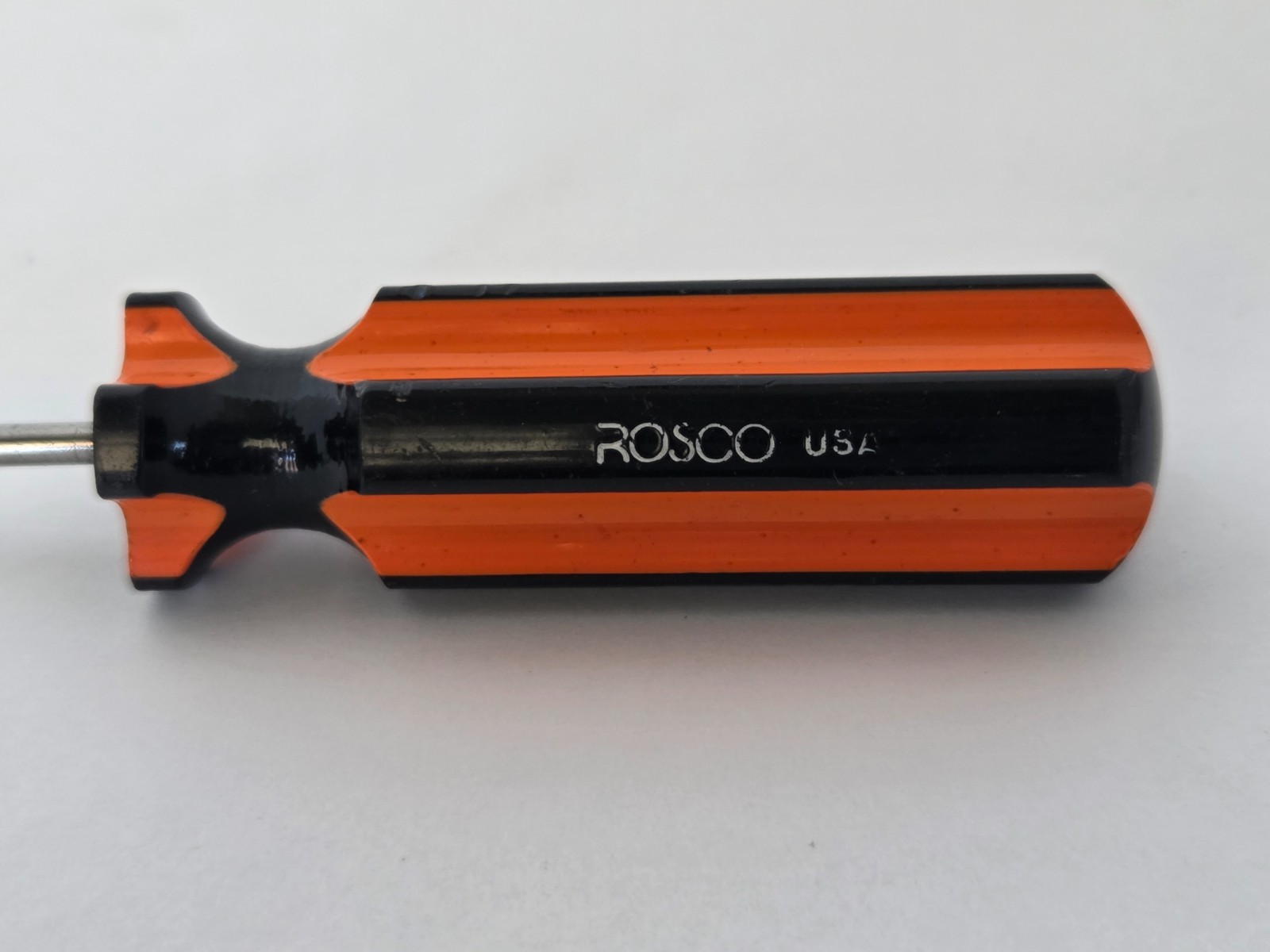 ROSCO USA Screwdrivers Stubby Short Flat head and Phillips Lot of 2 TOOLS