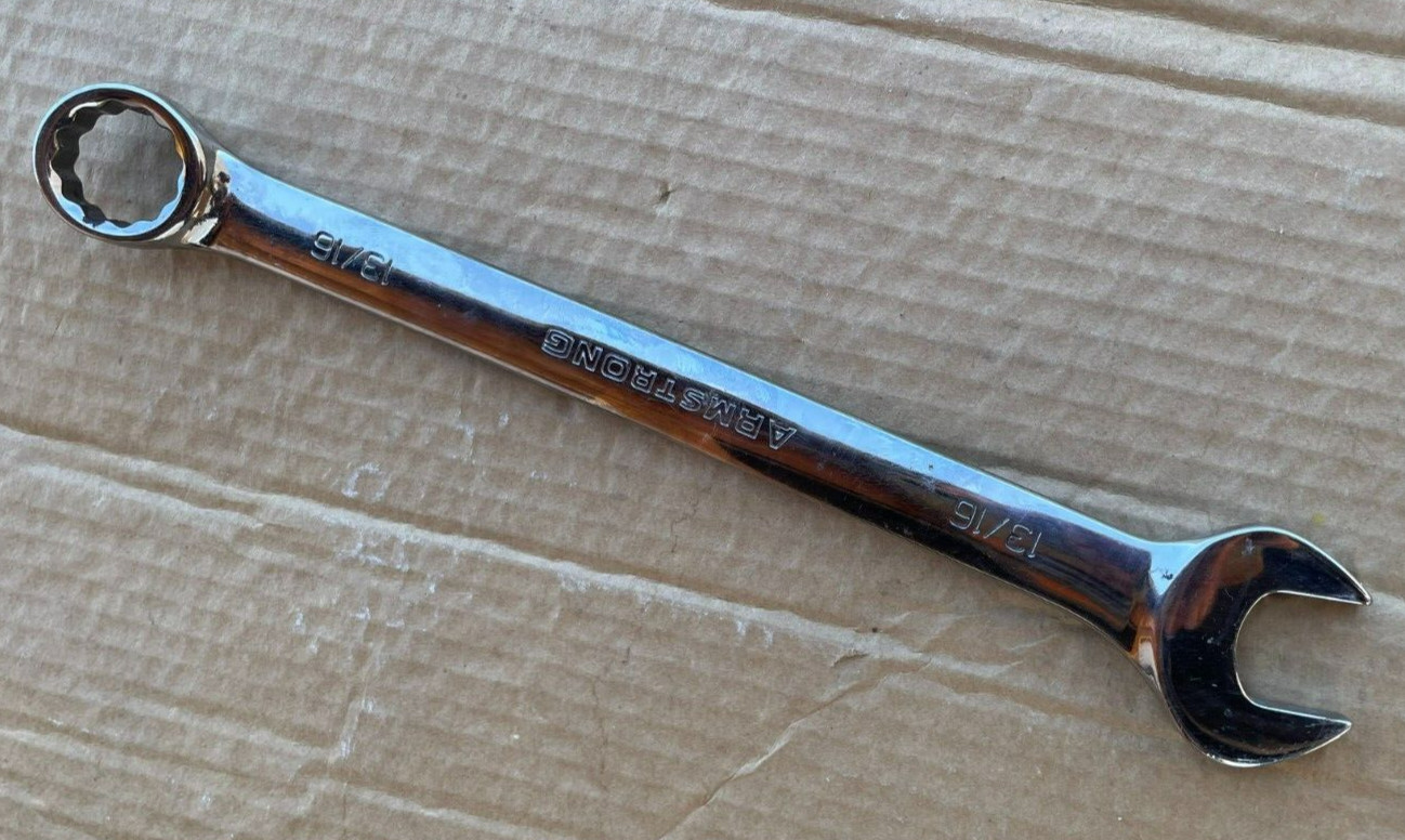 Armstrong Tools USA 12 Point 13/16″ Combination Wrench 25-126 Made in USA