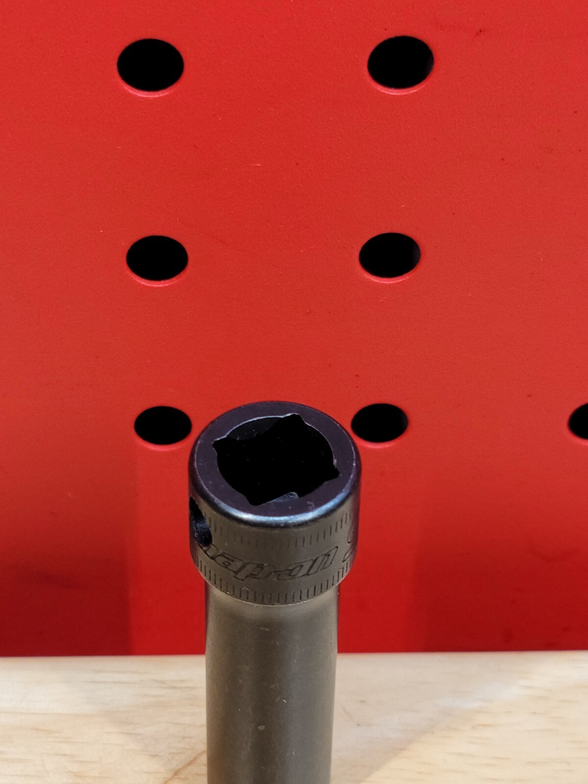 Snap-on SIMFM9A 9mm 3/8″ Drive Metric Deep 6 Point Impact Socket USA