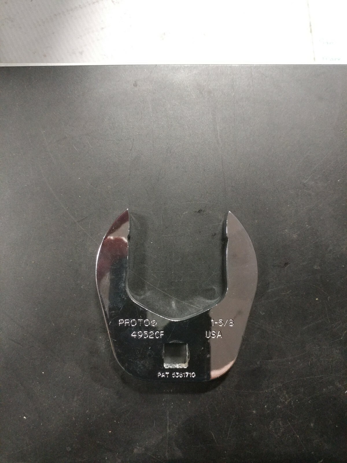Proto, Crowfoot Wrench, 1-5/8″ Open End 3/8″ Drive,Part #STP-4952CF, Made in USA