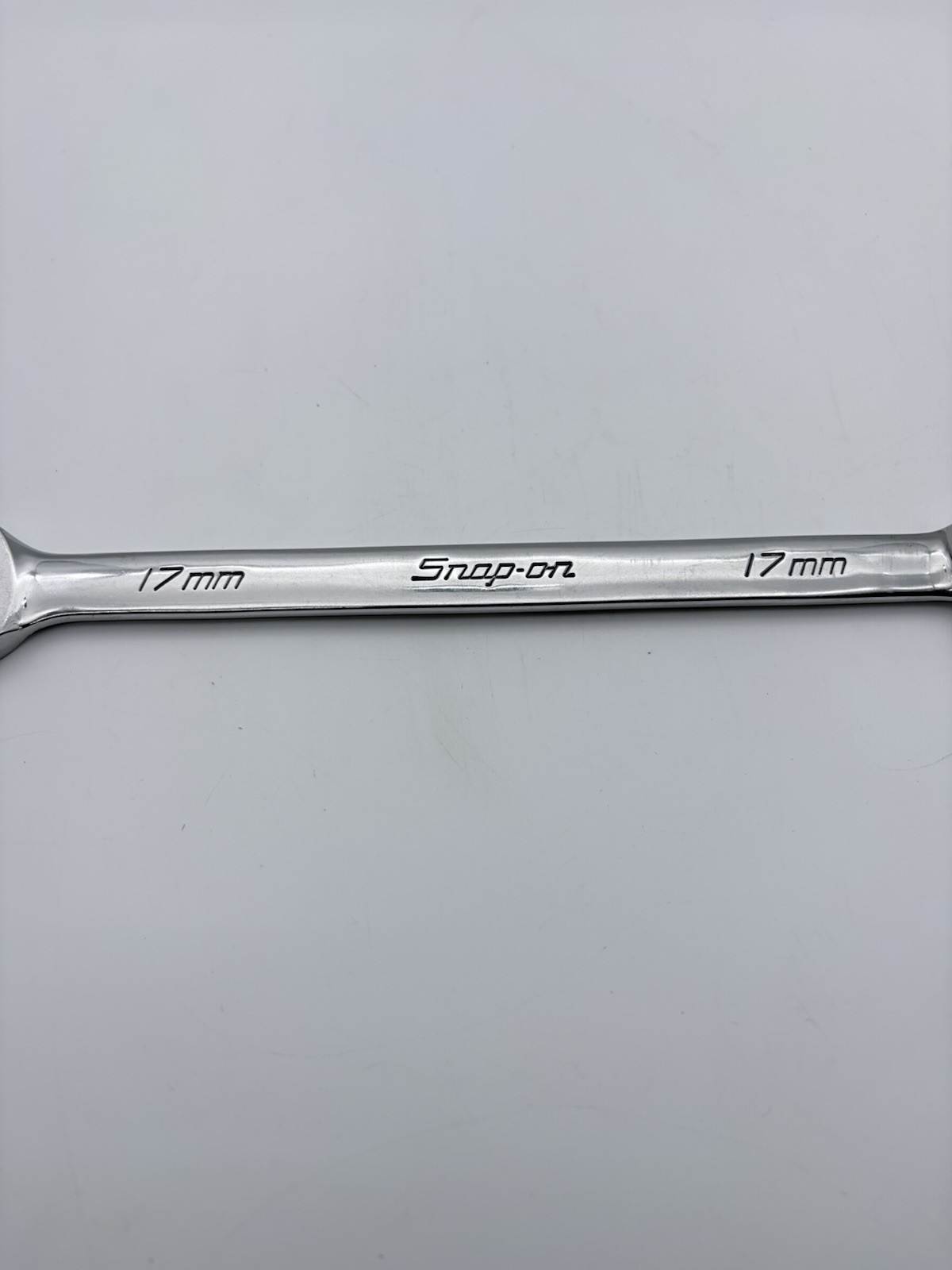 Snap-On Tools 17mm Metric Standard 12 Point Chrome Combo Wrench OEXM170B