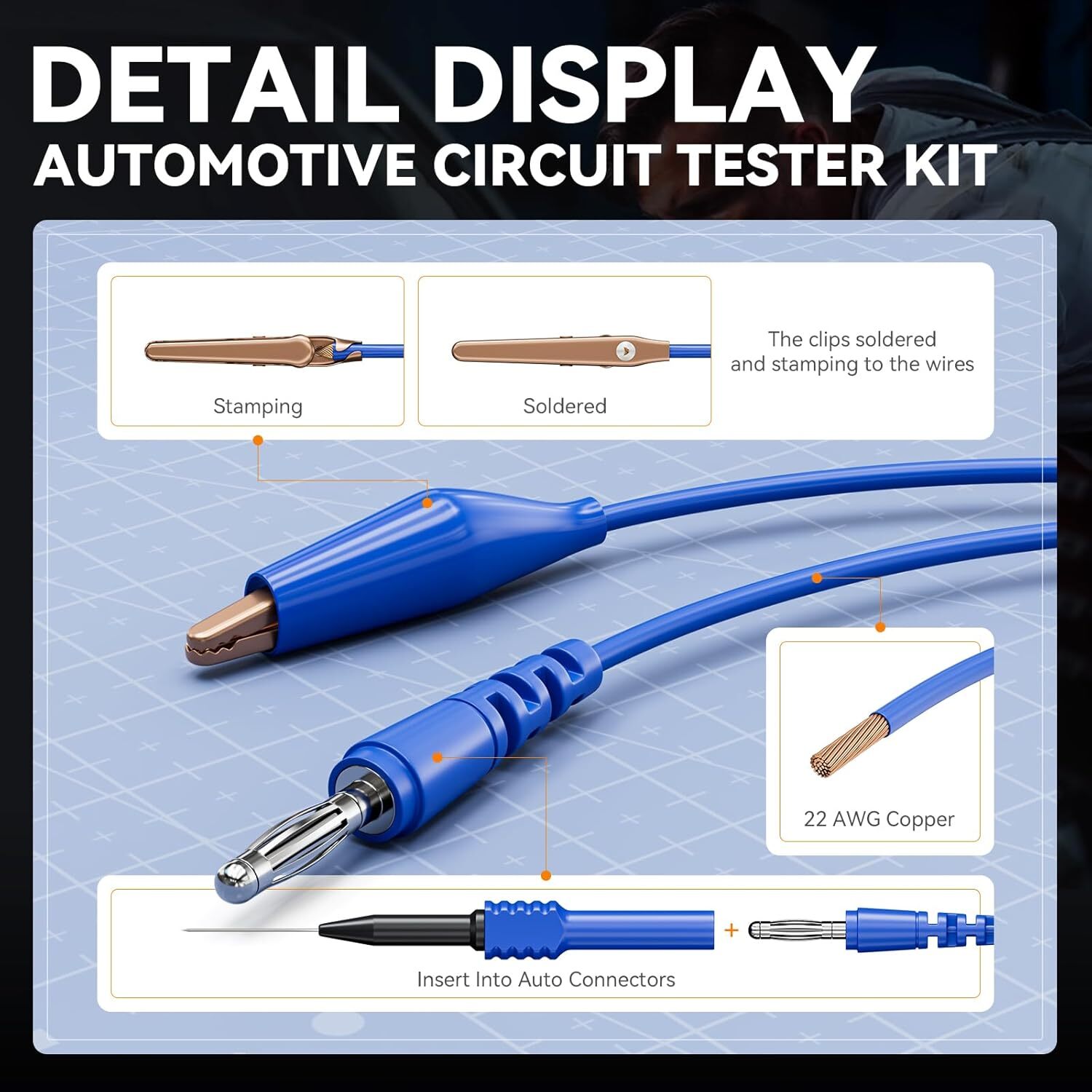 VC100 Digital Car Paint Coating Thickness Tester Auto Measuring Gauge Meter Kit