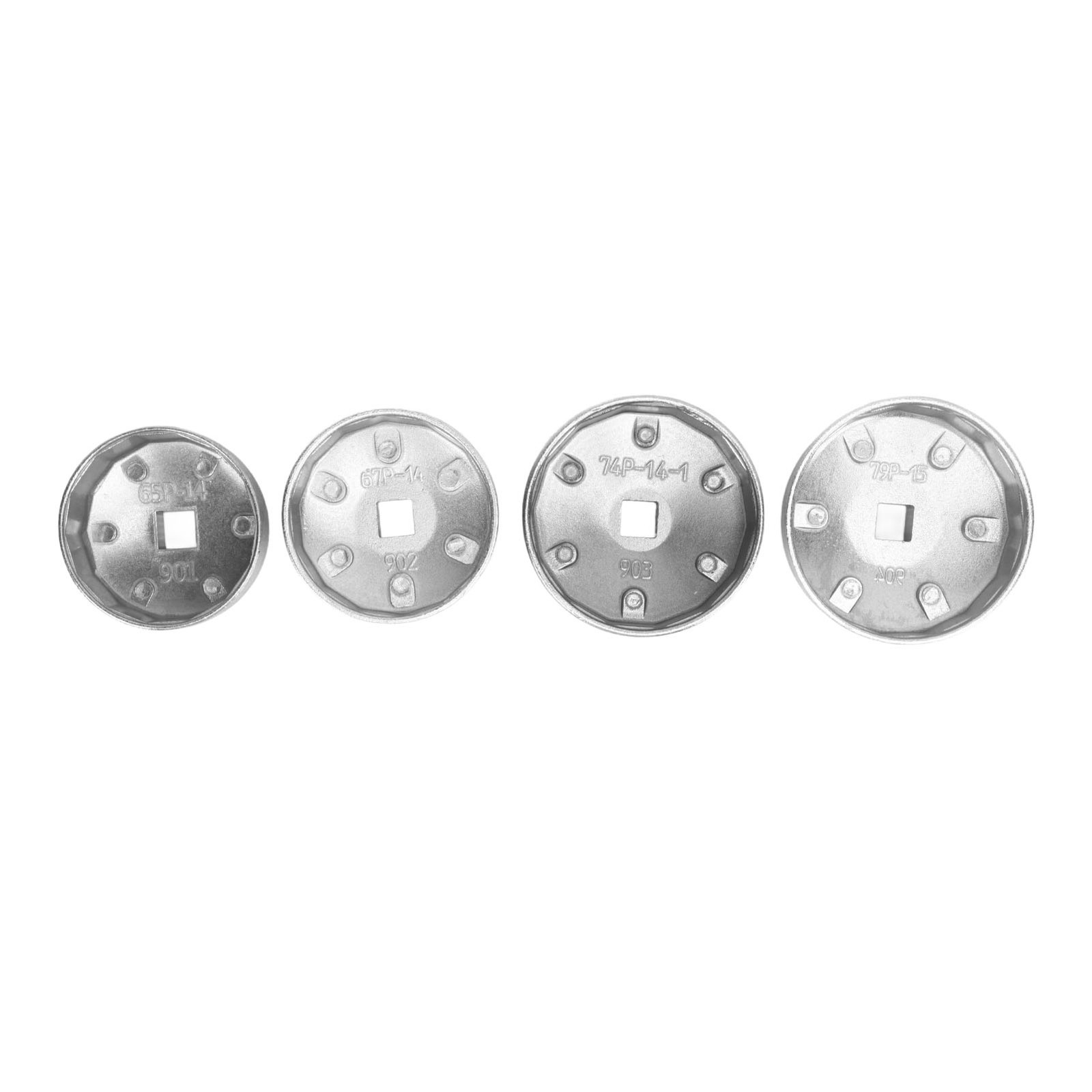 4Pcs Aluminum Alloy Oil Filter Wrench Efficient Cap Removal Tool For Bluebird