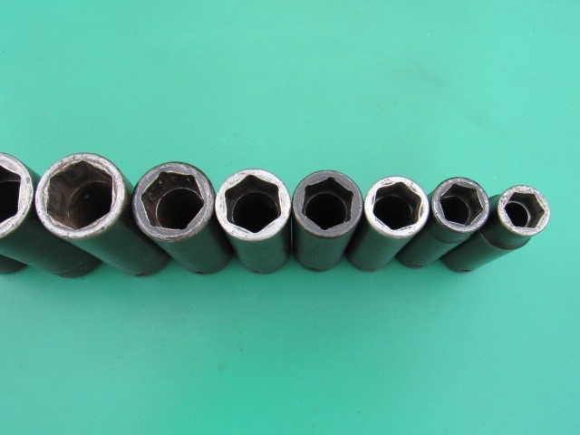 SNAP ON 309SIMY 1/2″ TO 1″ 1/2″ DRIVE SAE 6 PT DEEP IMPACT 9 PC SOCKET SET SIM