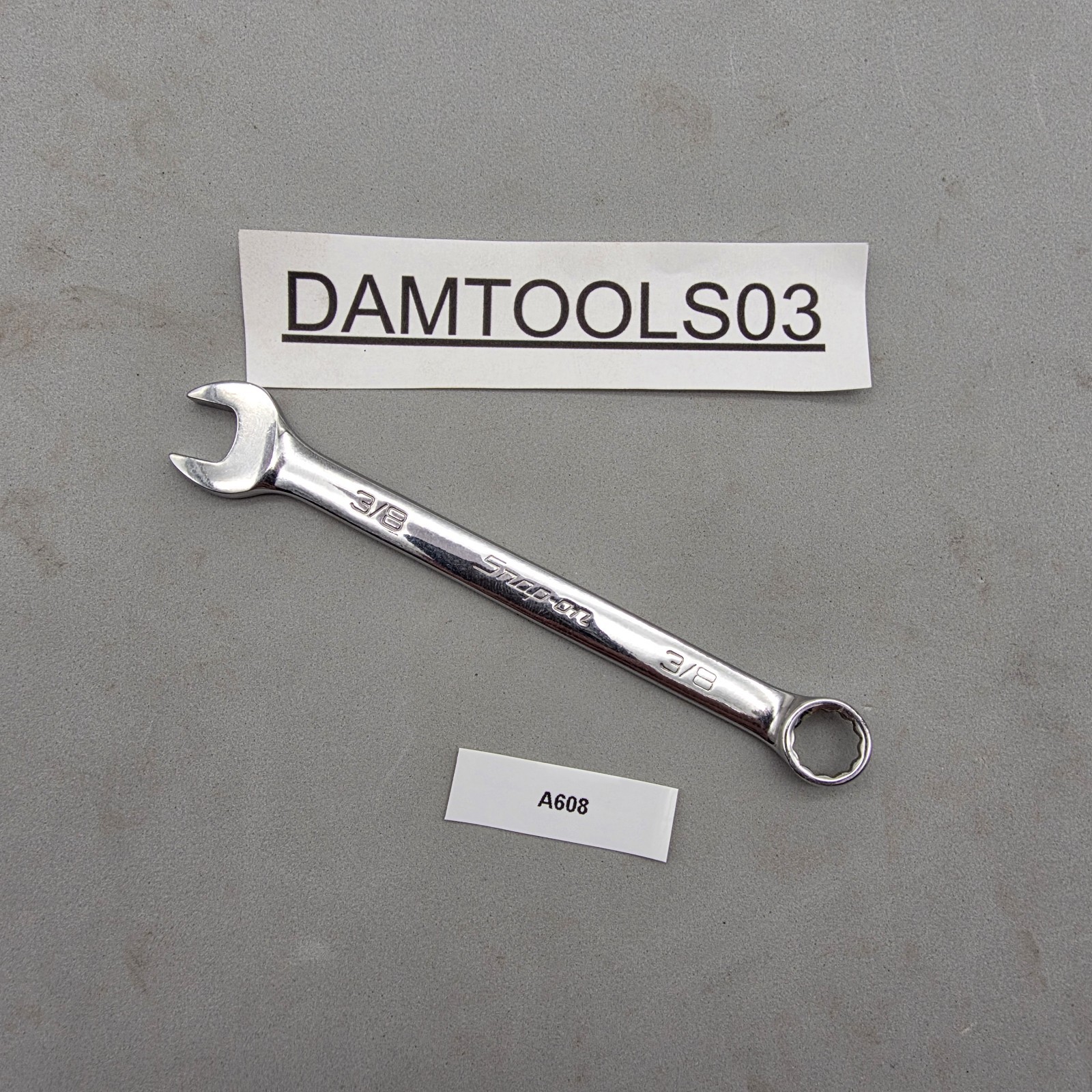 Snap-on Tools 5/16″ SAE 12-Point Standard Length Combo Wrench OEX120B USA