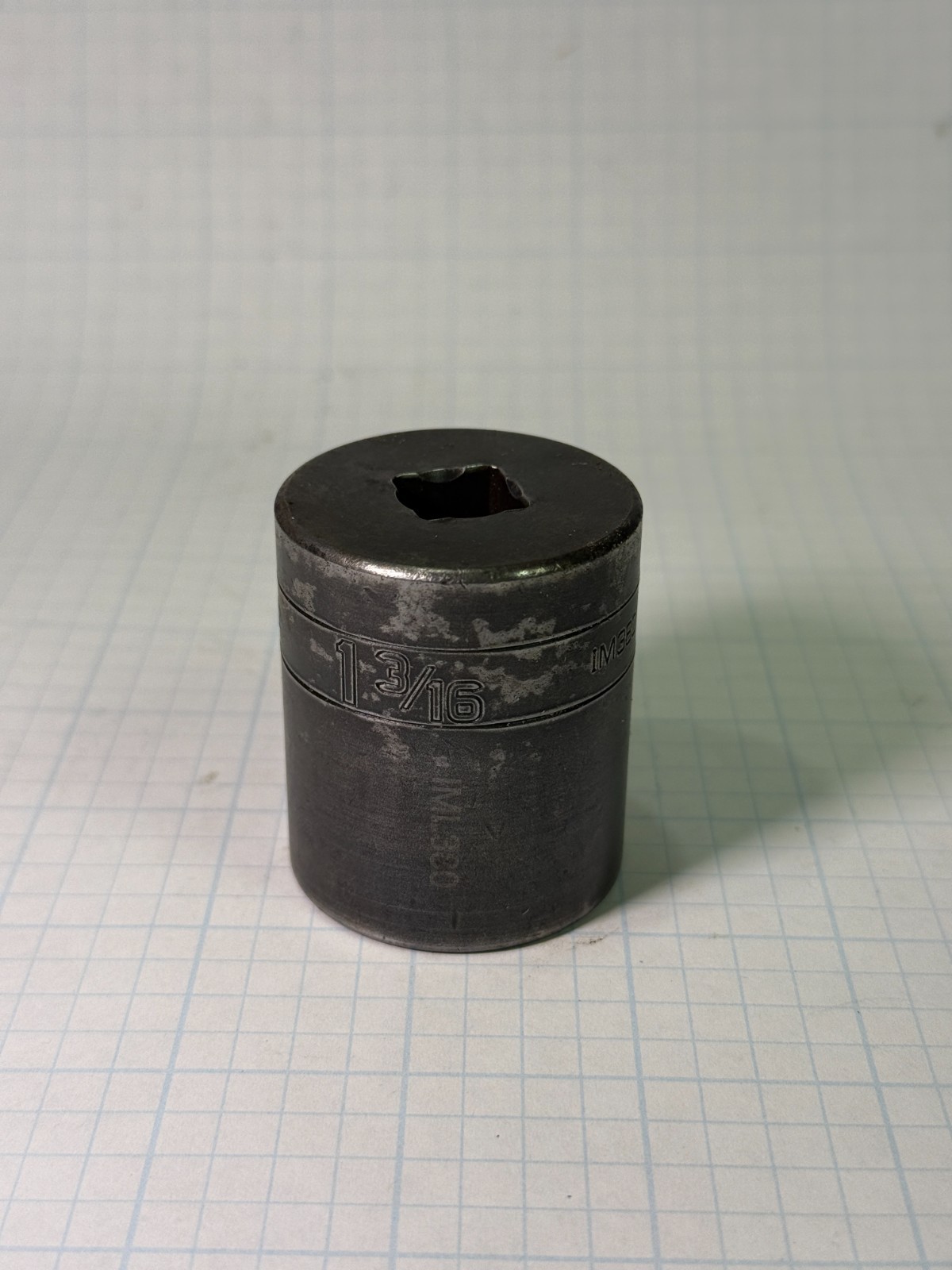 Snap-on IM380 1 3/16″ 6 Point Impact Socket 1/2″ Drive USED