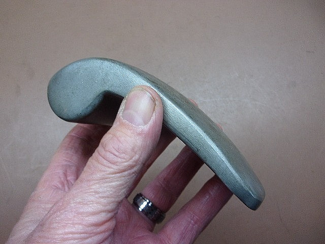 Auto Body Curved Bead Dolly Shop Hammer Tool Hand Anvil 5″ x 2 1/2″ Unbranded