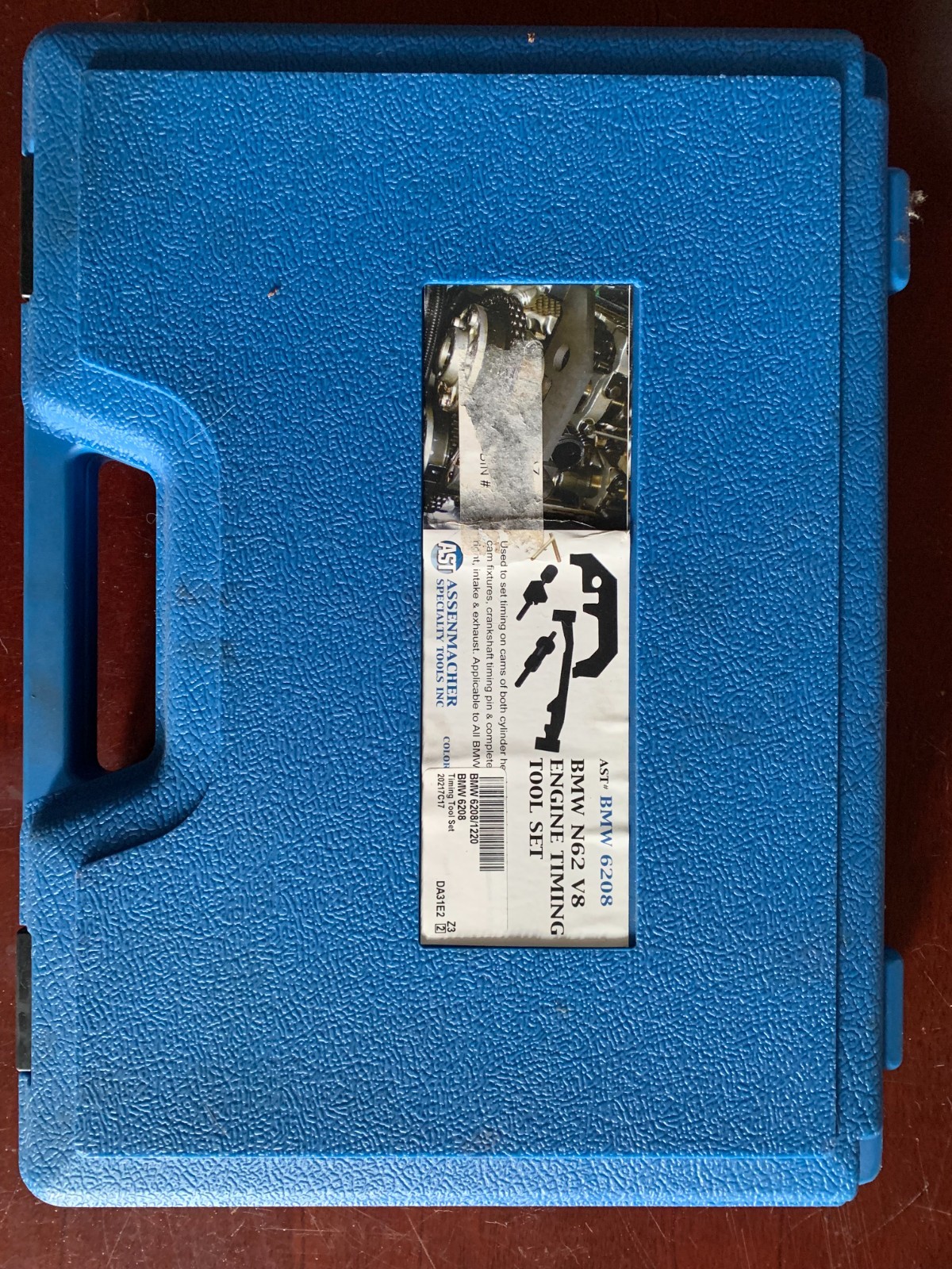 BMW 4.4L and 4.8L N62 V8 Engine Timing Tool Set