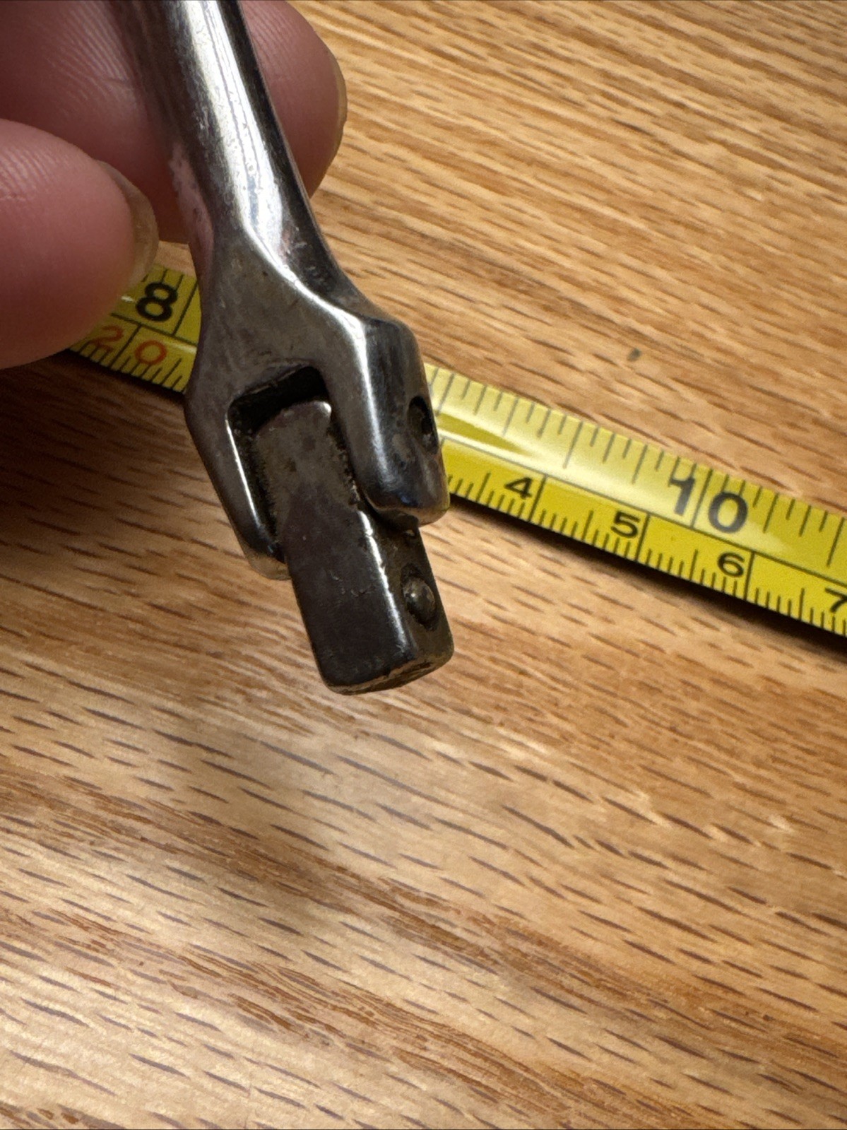 Indestro 6050 Breaker Bar Flex Handle 1/4″ Drive USA Tool