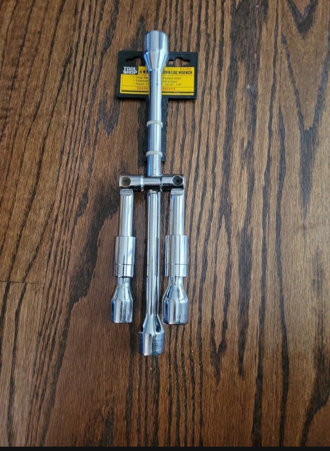 toolshop 4 way lug wrench fold down