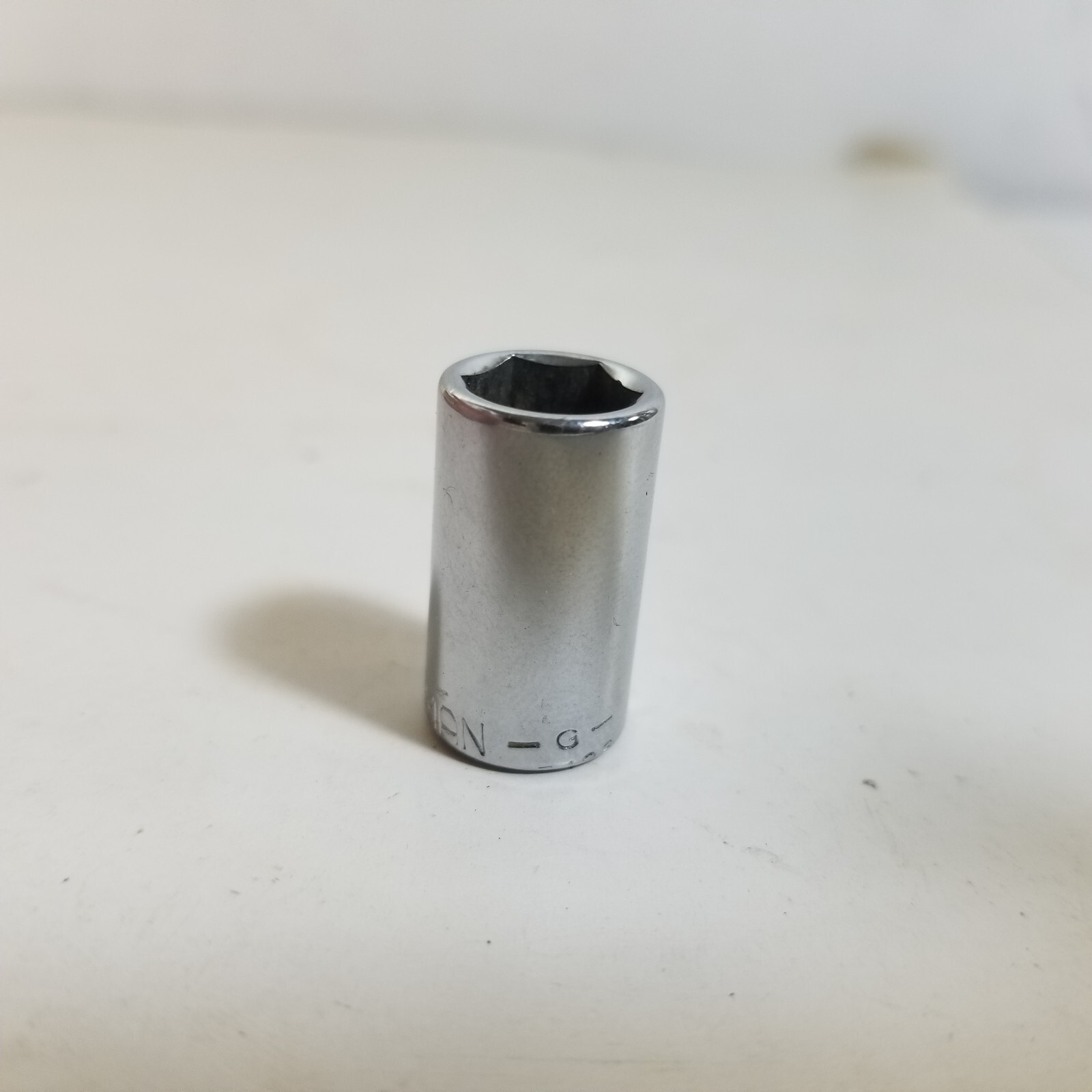 Craftsman USA 11/32″ 6 Point 1/4″ Drive Shallow Socket G Series MISPRINT