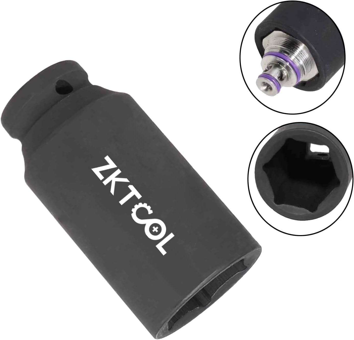 ZKTOOL Solenoid Valve Actuator Disassembly Socket for Tesla Model 3 1603591-00-A